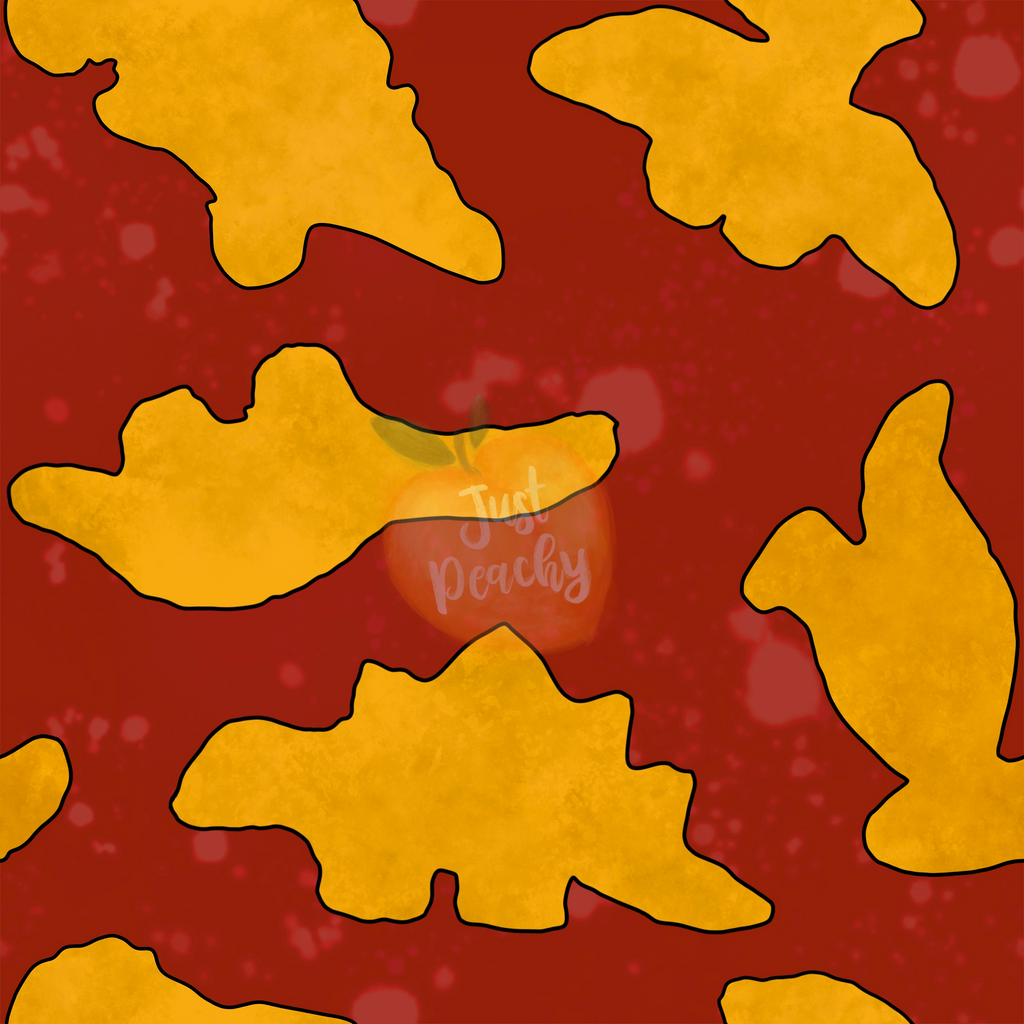 Dino Chicken Nuggets Colors