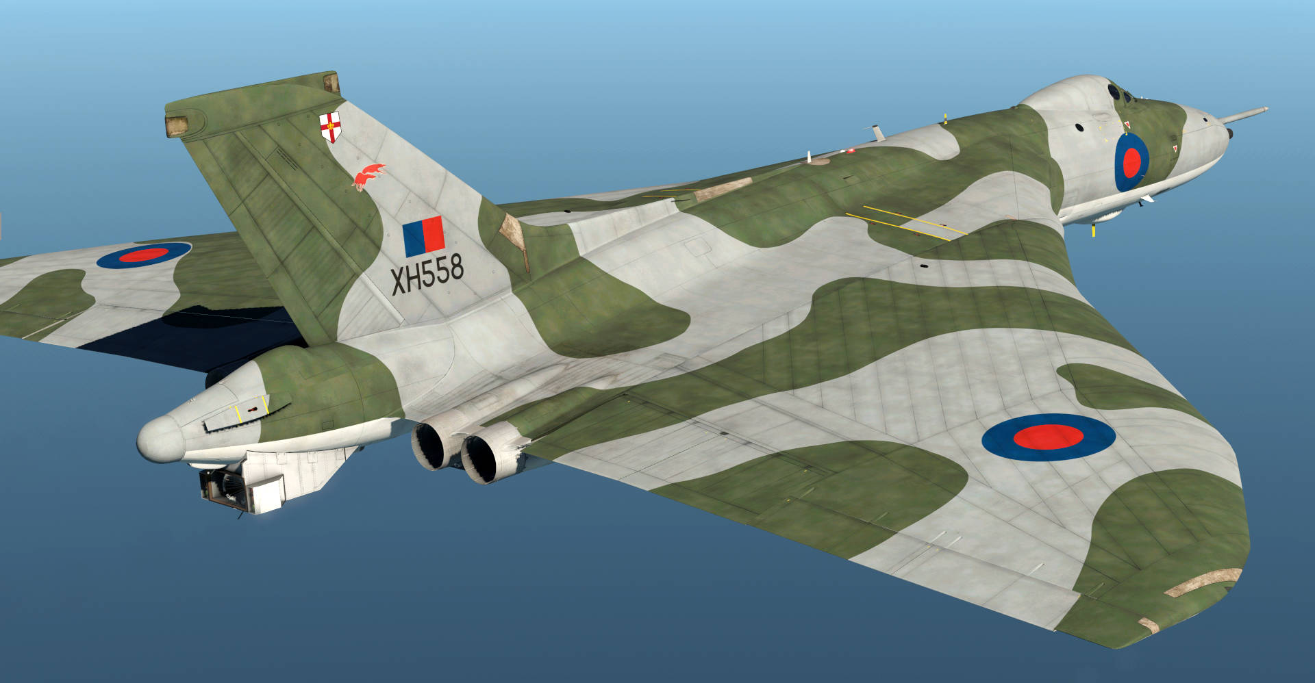 Just Flight Vulcan B Mk. 2, K.2 And MRR (X Plane 11)