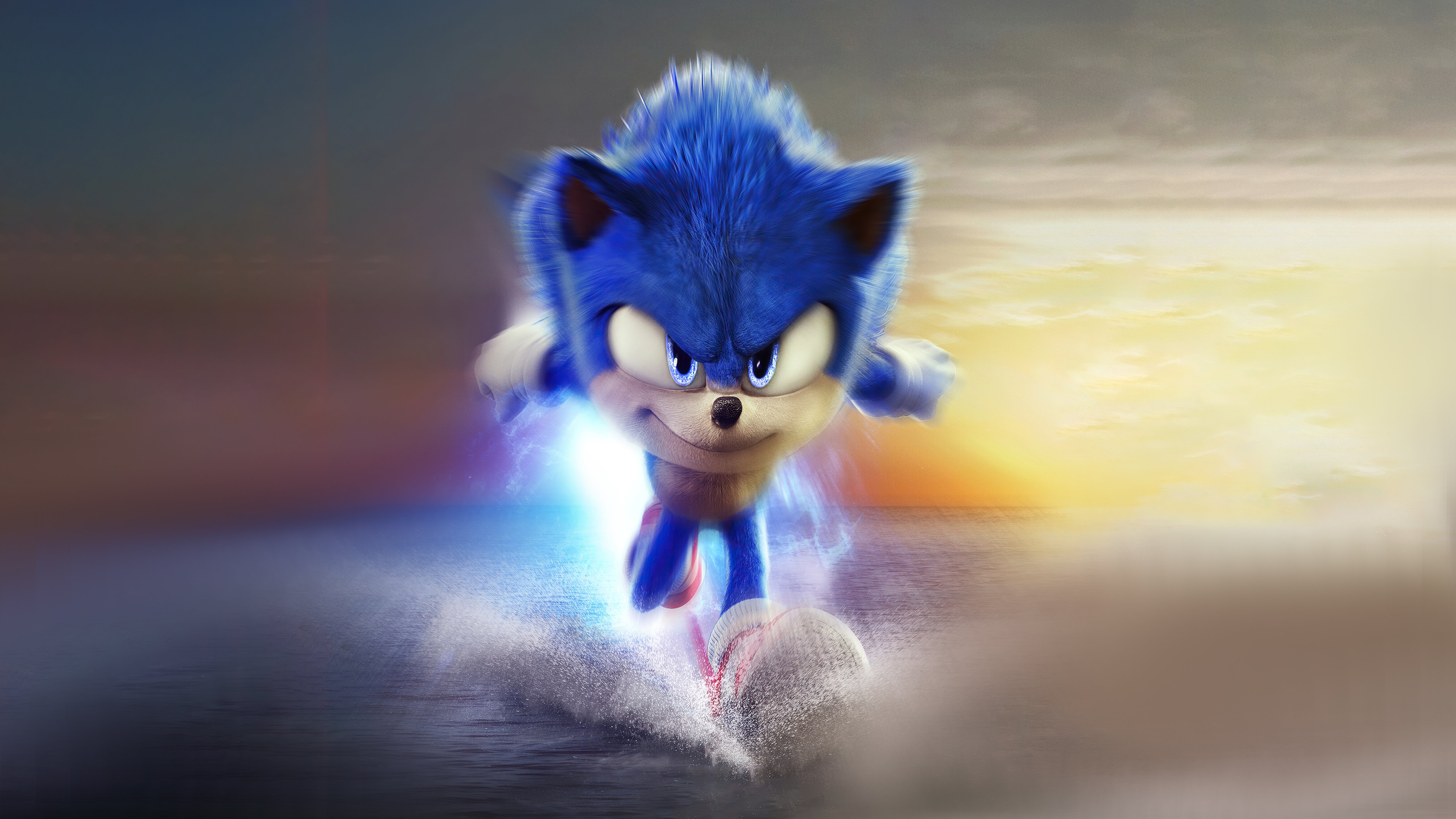 4K Sonic the Hedgehog Wallpaper and Background Image