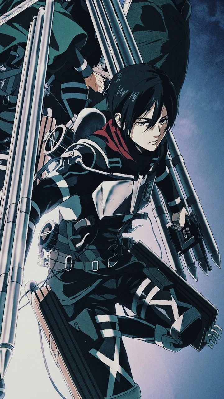 Mikasa Season 4 Wallpaper