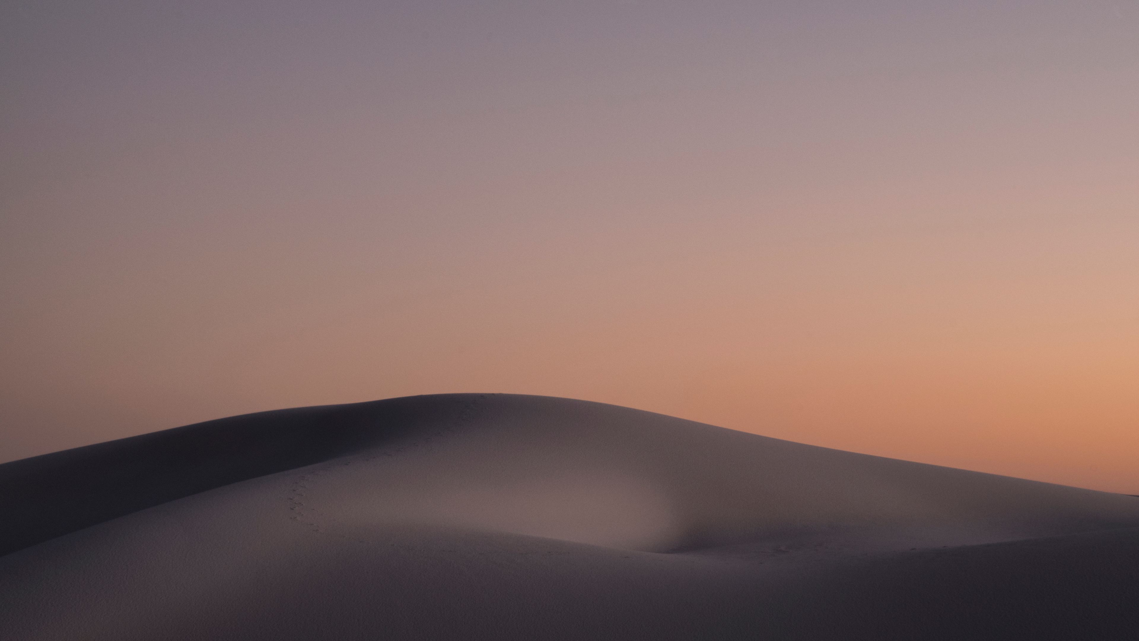 Sand Dunes Landscape 4k