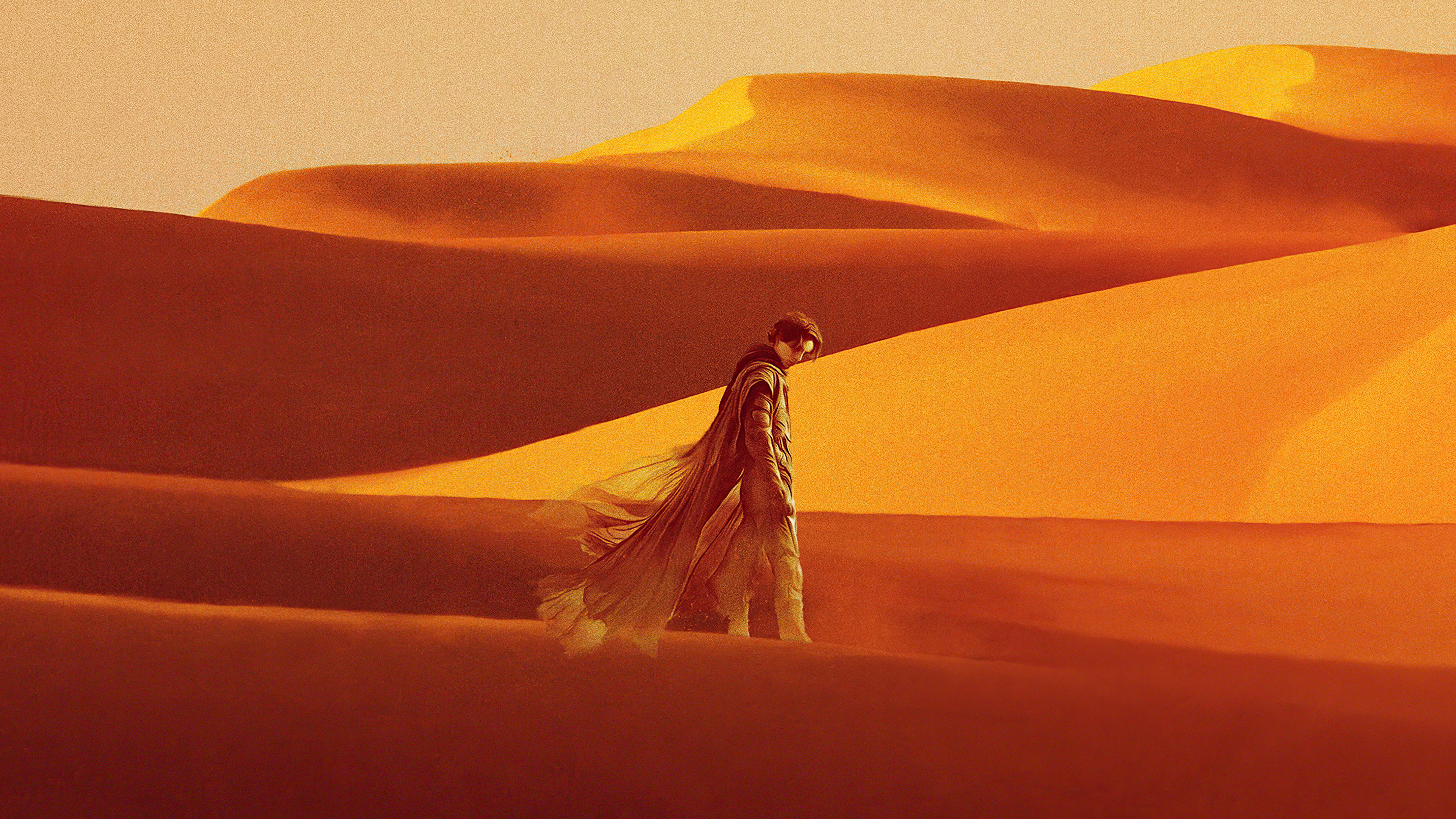 Timothee Chalamet in Dune Wallpaper 4k Ultra HD