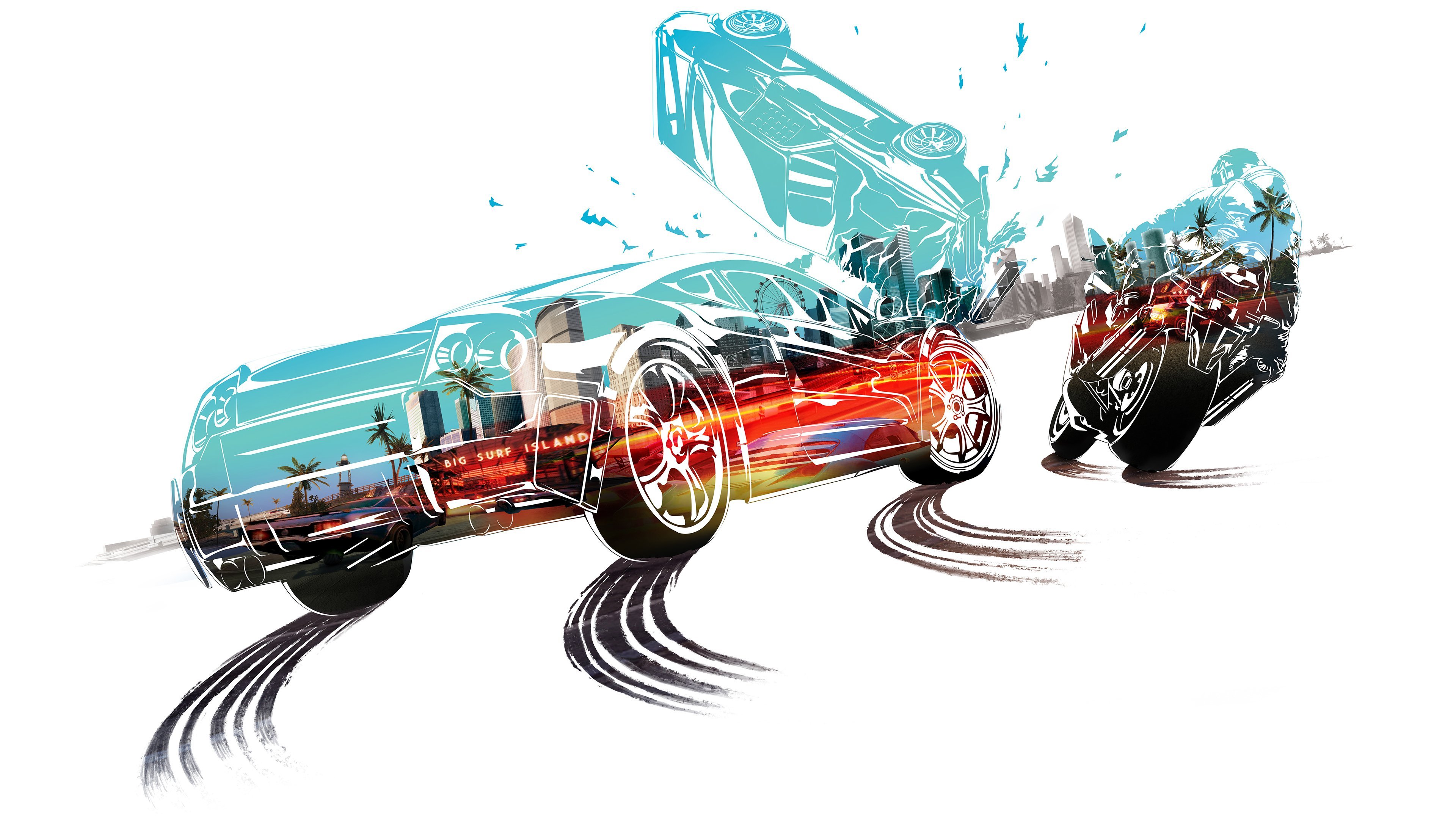 Burnout 4K wallpaper for your desktop or mobile screen free and easy to download