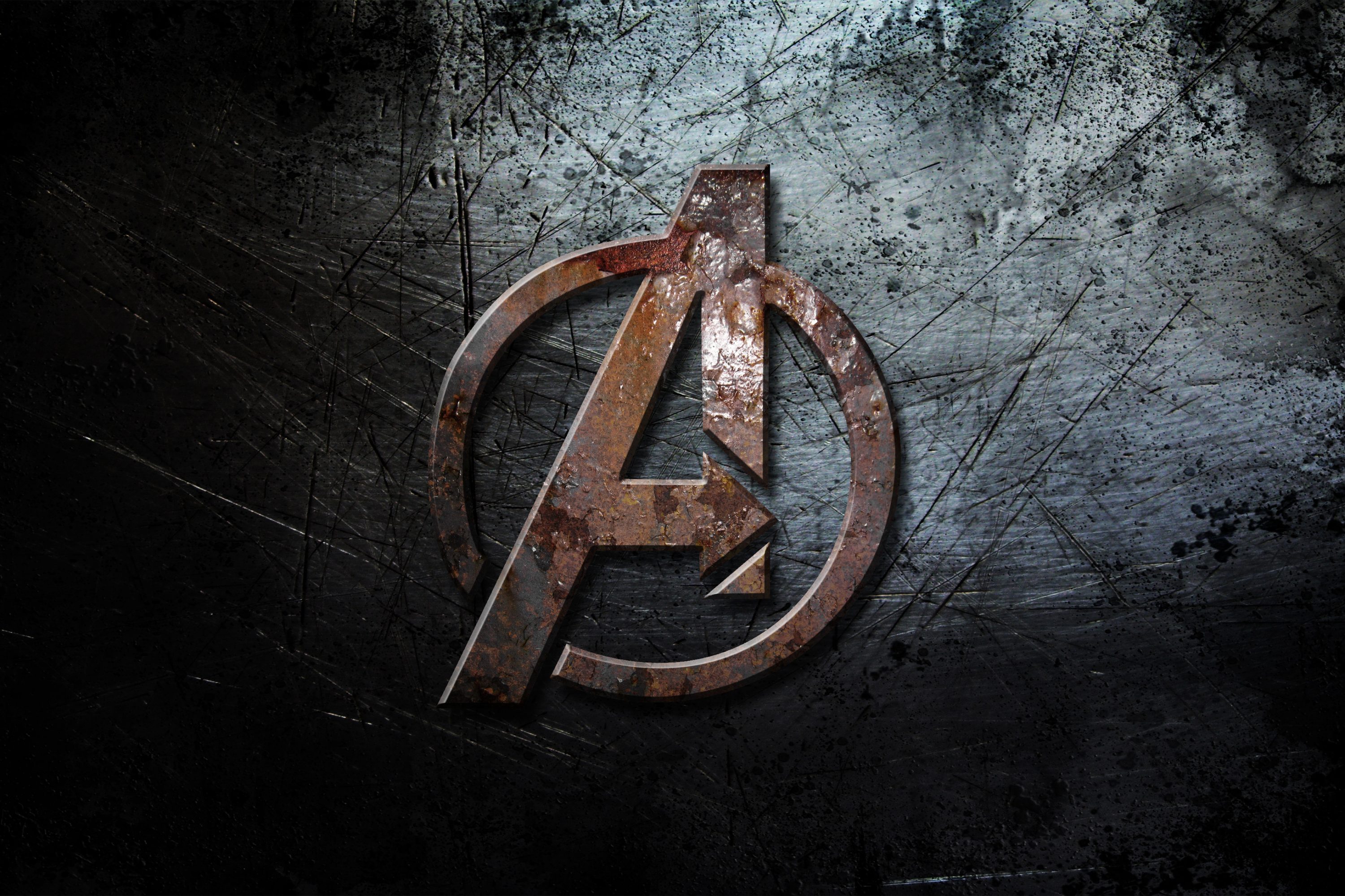 Avengers Logo 4K UHD Wallpaper