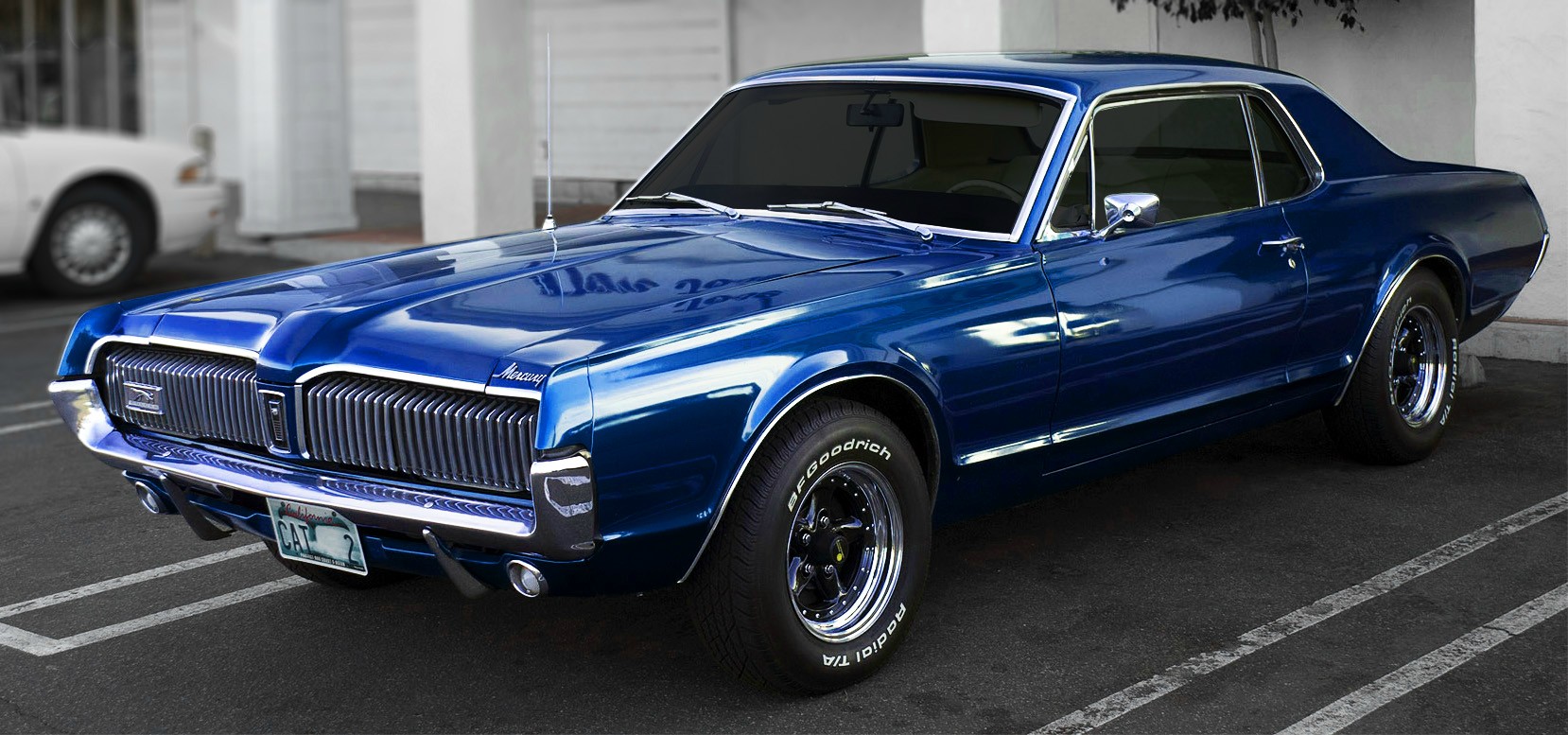 This Caspian Blue 1967 Mercury Cougar.so dreamy best designs and art from the internet
