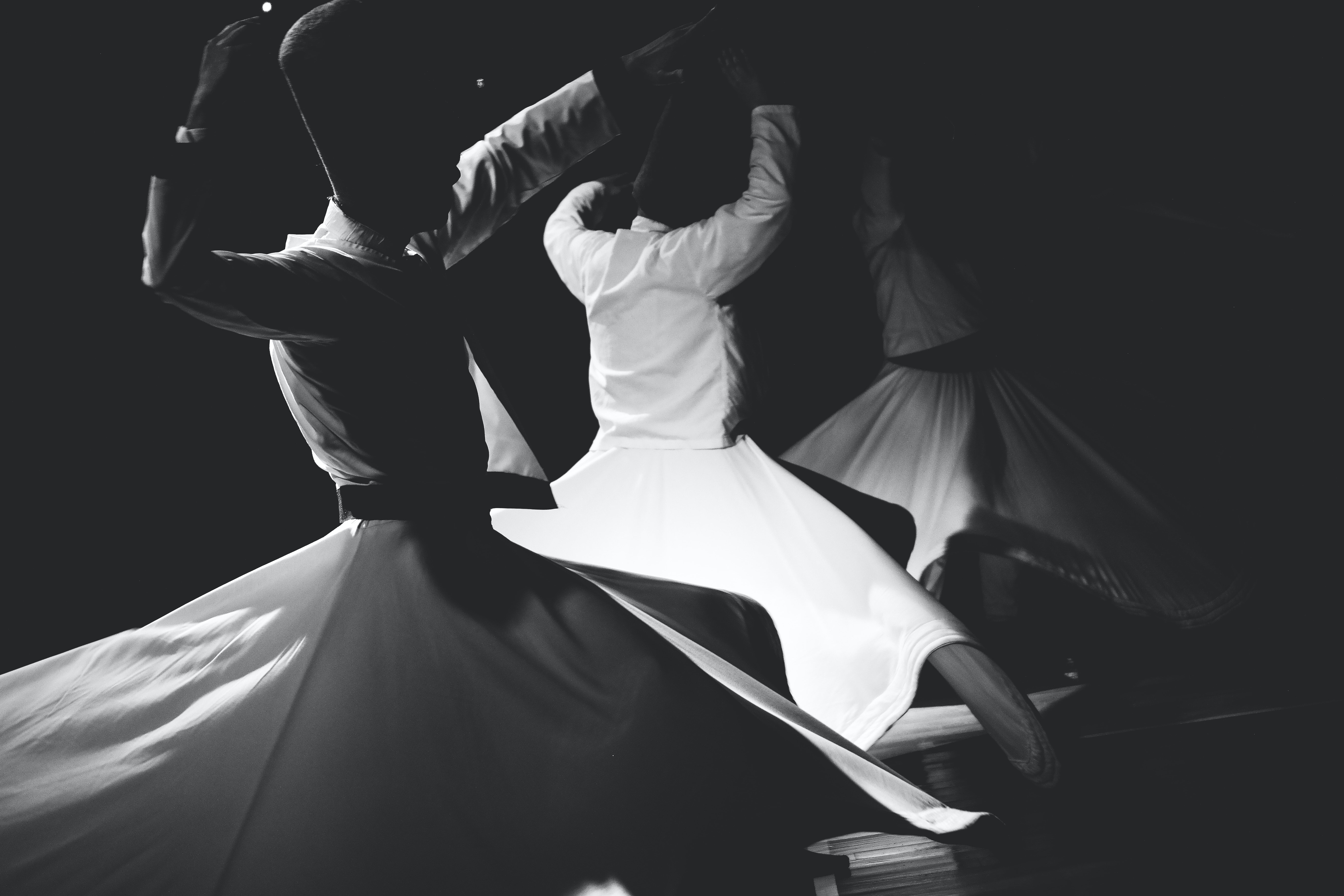 Three Person Dancing Dervish Dance · Free