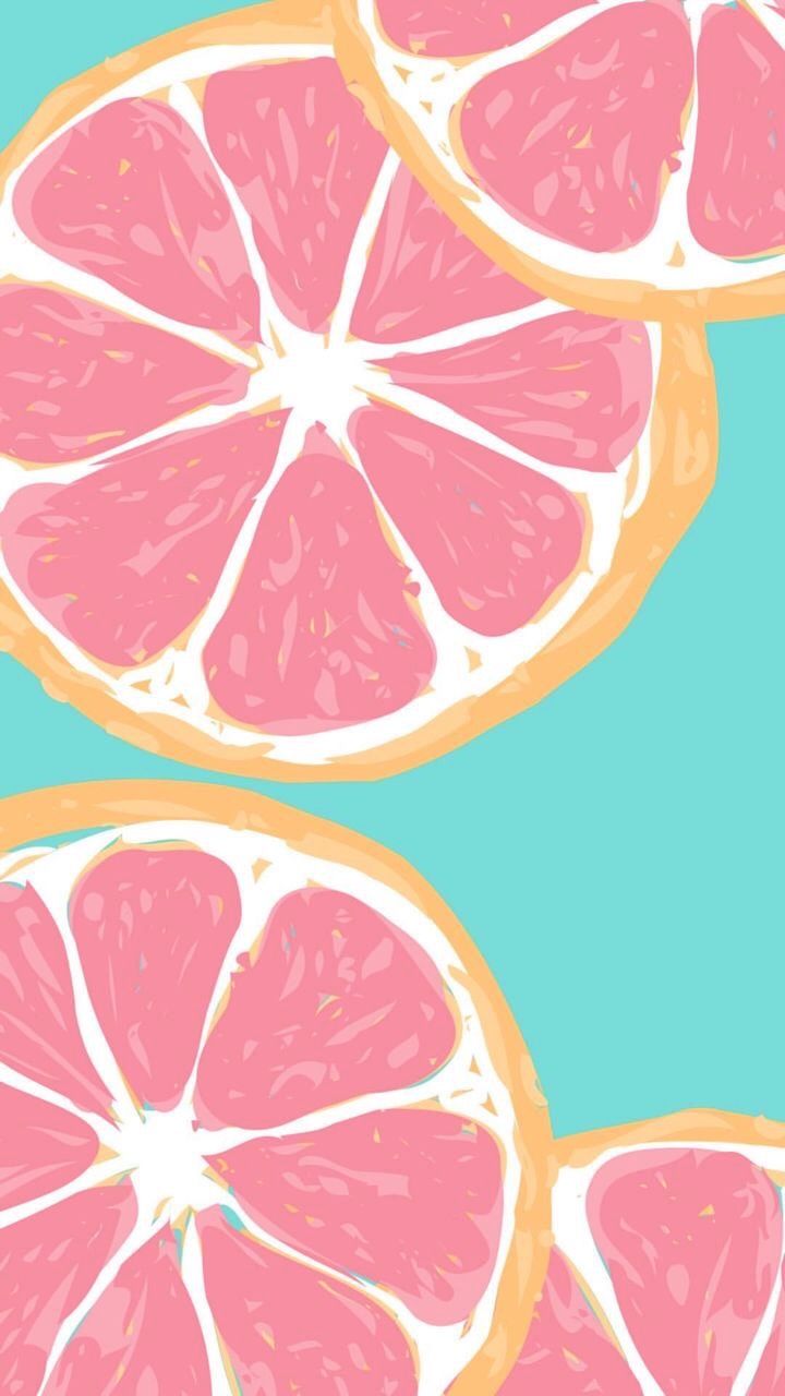 grapefruit. Cute wallpaper background, Fruit wallpaper, Phone background