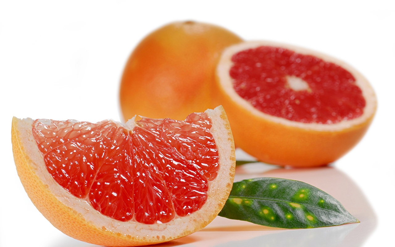 Wallpaper Grapefruit Food Closeup
