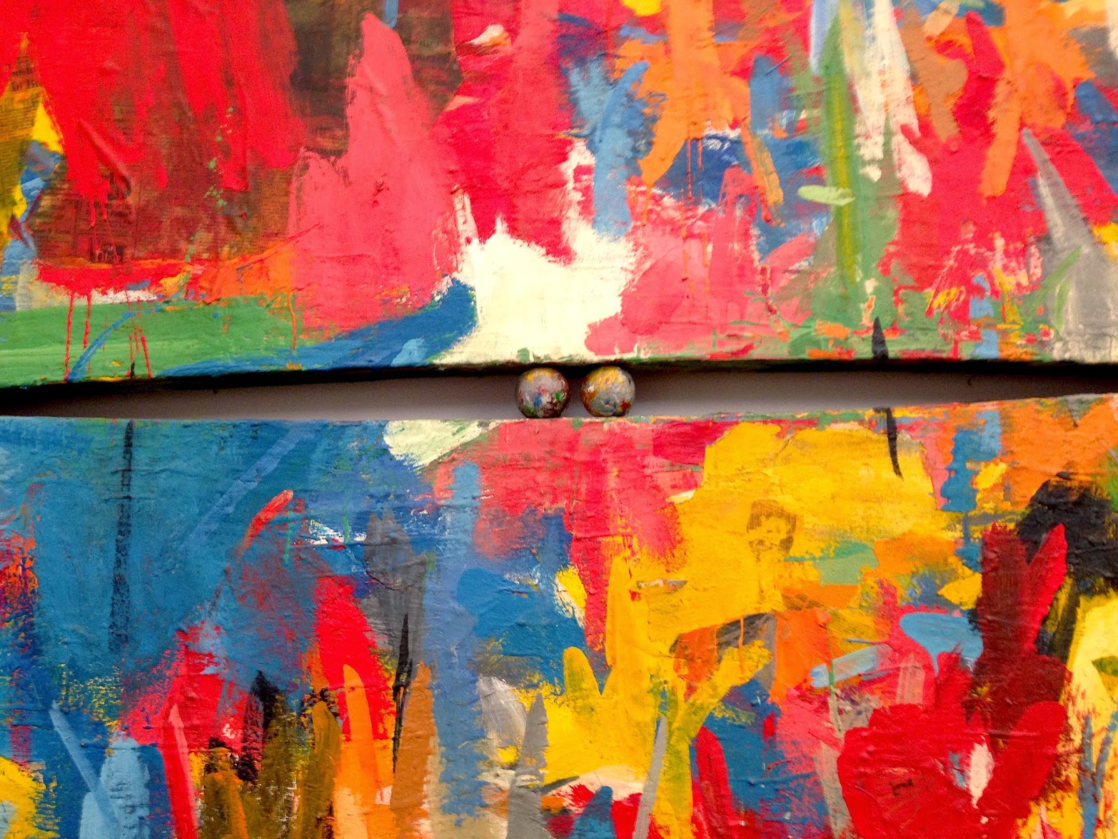 1960: Jasper Johns, Painting with Two Balls