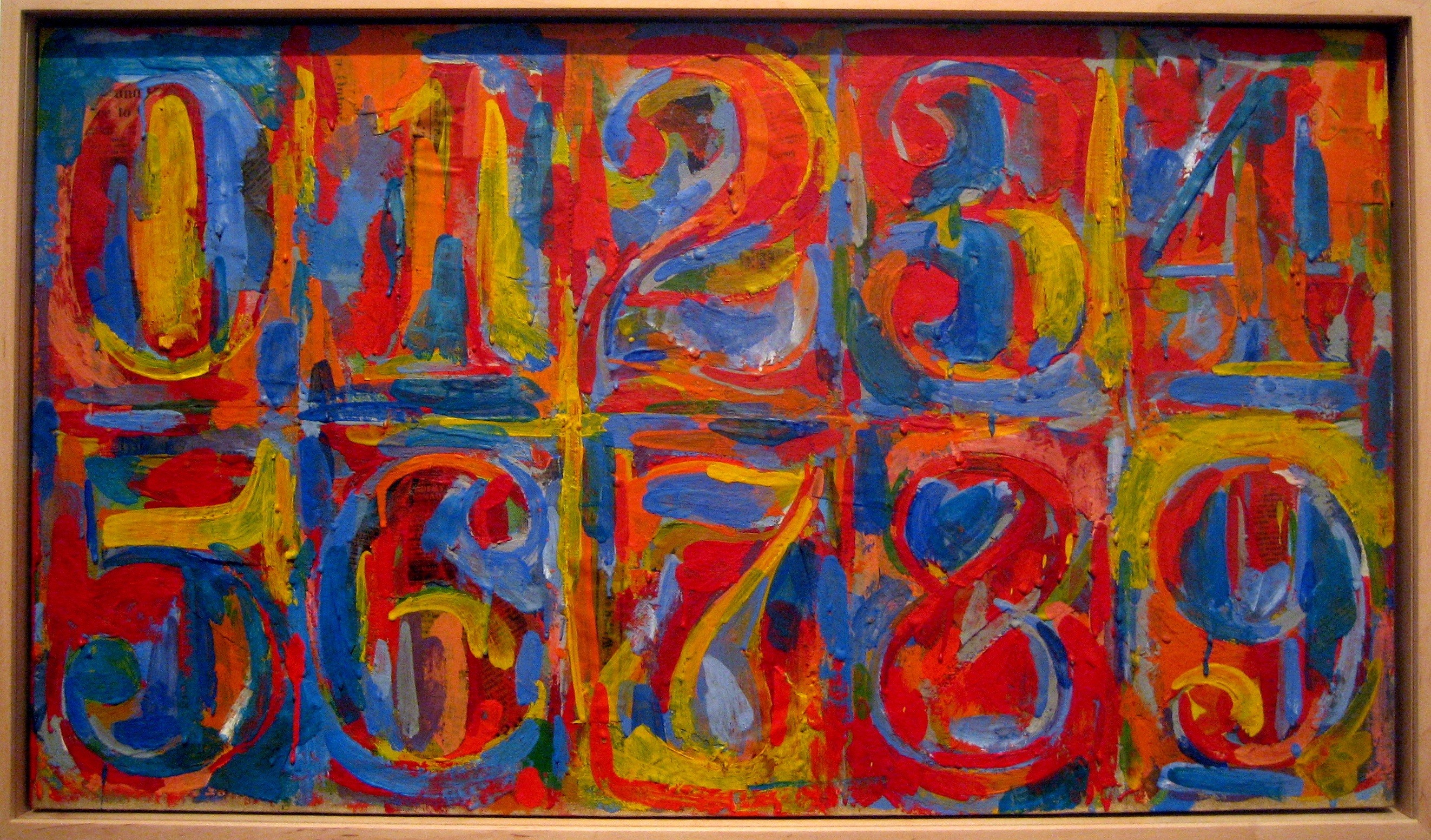 Jasper John paintings