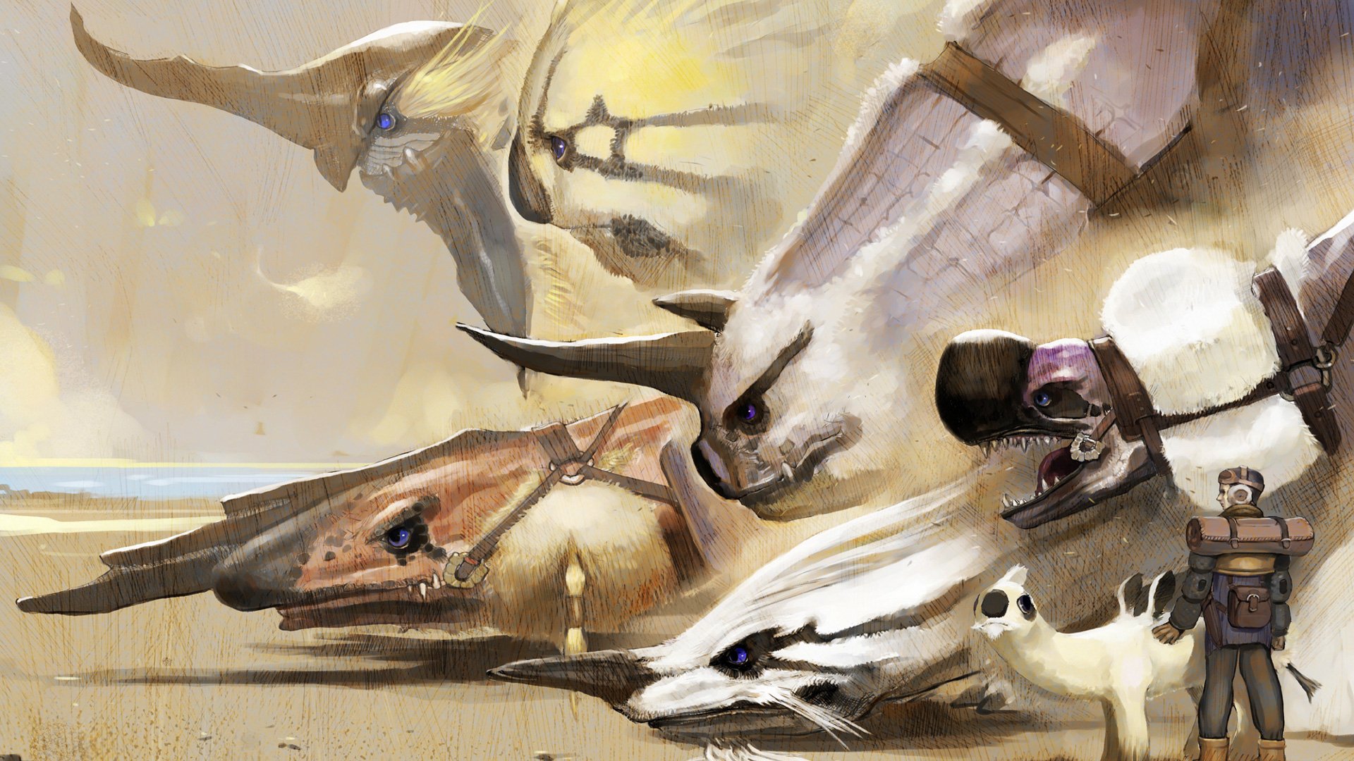 Panzer Dragoon Saga Wallpaperx1080