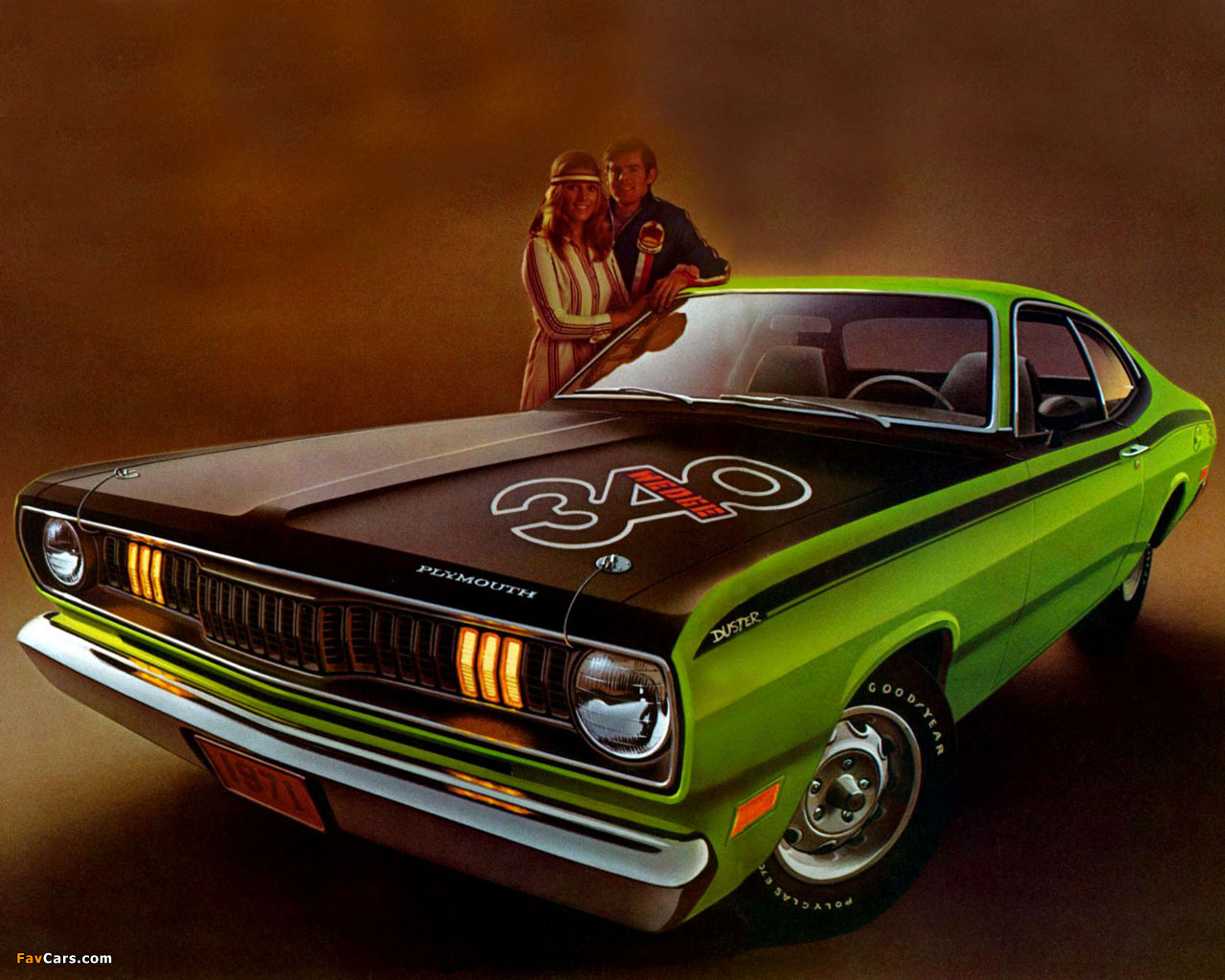 Plymouth Duster 340 1971 wallpaper