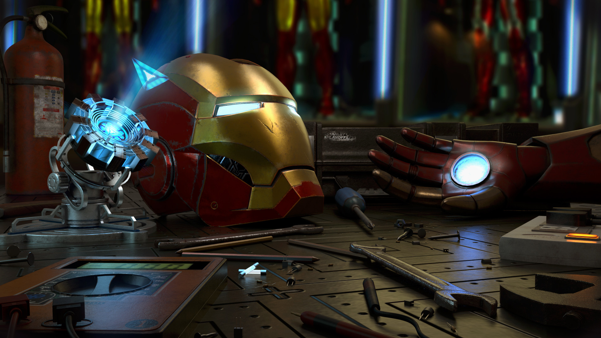 Discover more than 80 iron man lab wallpaper super hot - songngunhatanh ...