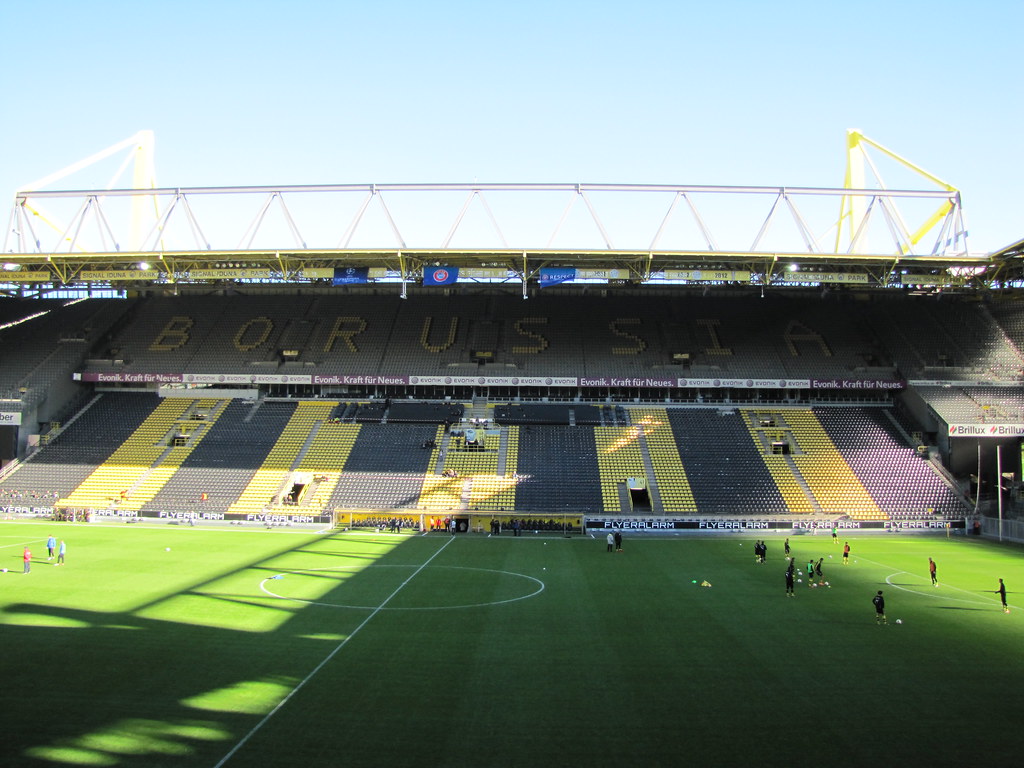 IMG_3092. Westfalenstadion, home of Borussia Dortmund. Gran