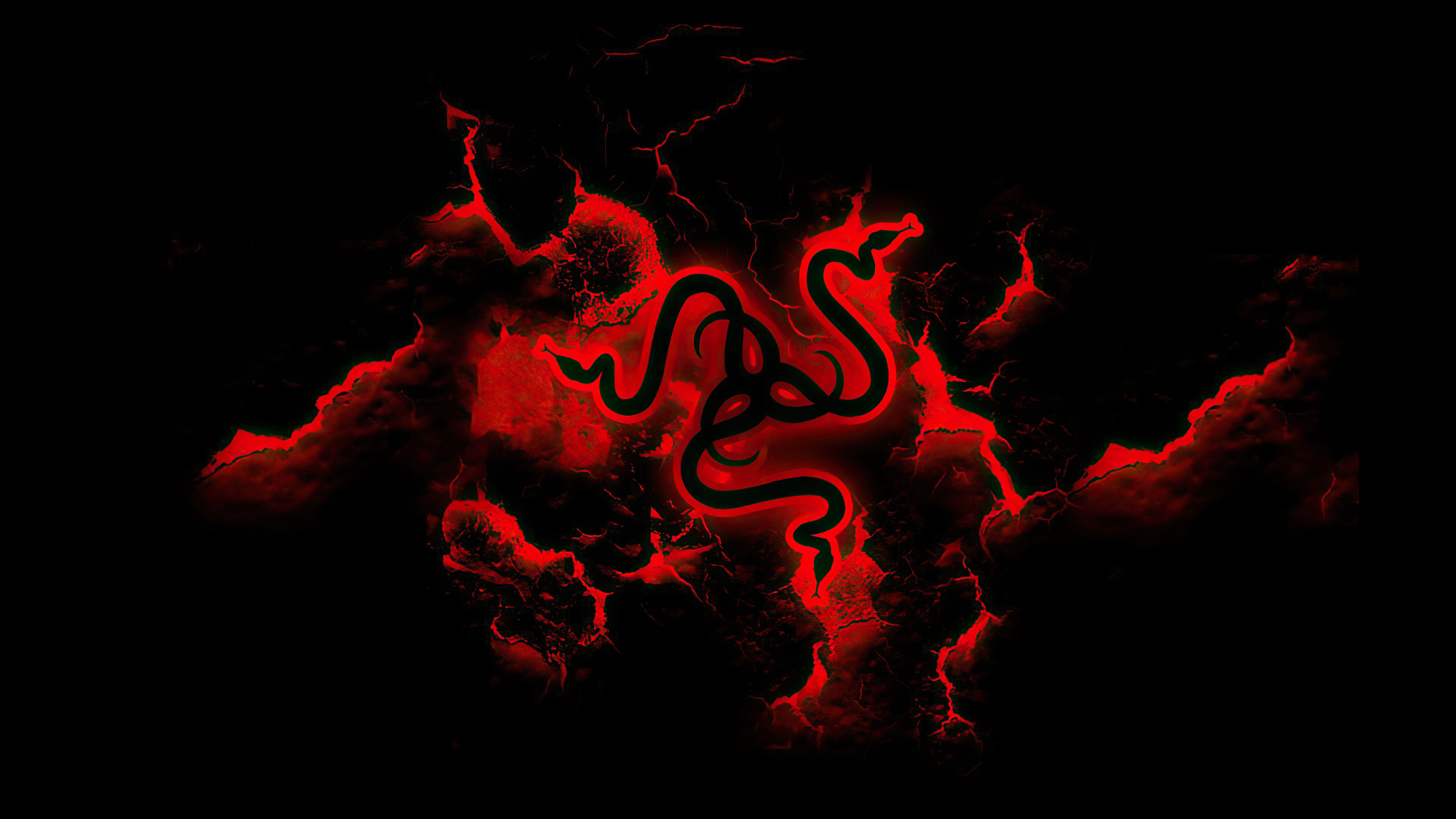 Razer Logo Red 4k, HD Computer, 4k Wallpaper, Image, Background, Photo and Picture