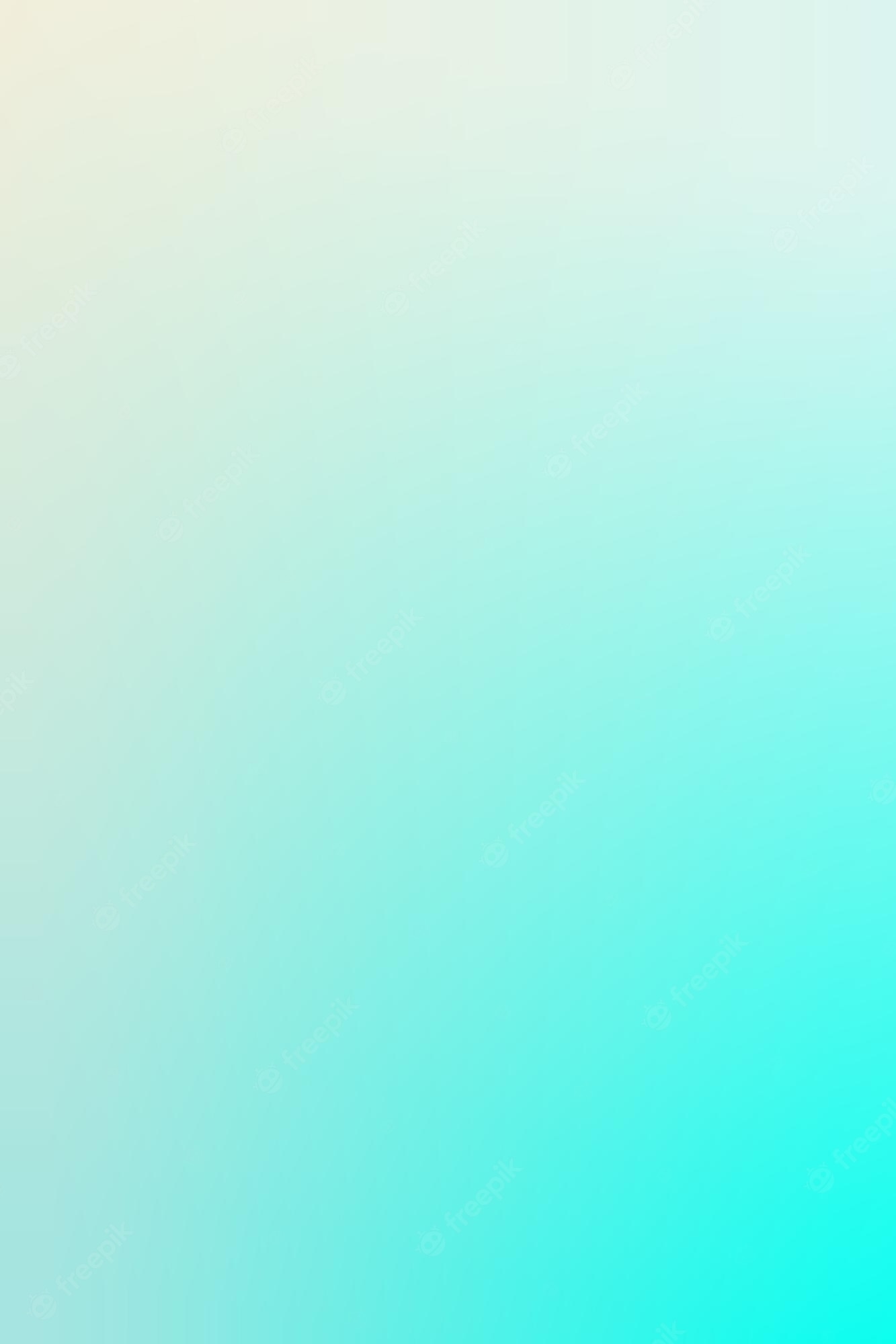 Premium Vector. Gradient, blurred ivory, aqua, tiffany blue, seafoam green gradient wallpaper background