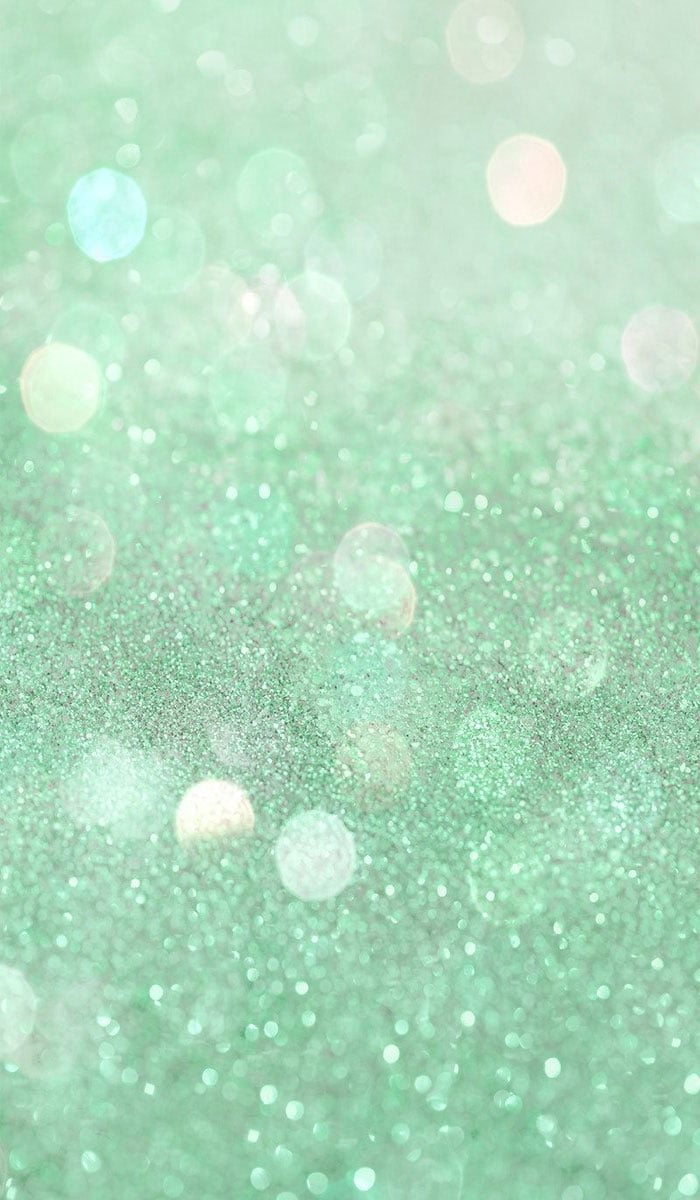 Sage Green Aesthetic Wallpaper, Glittery Sparkle Green Wallpaper