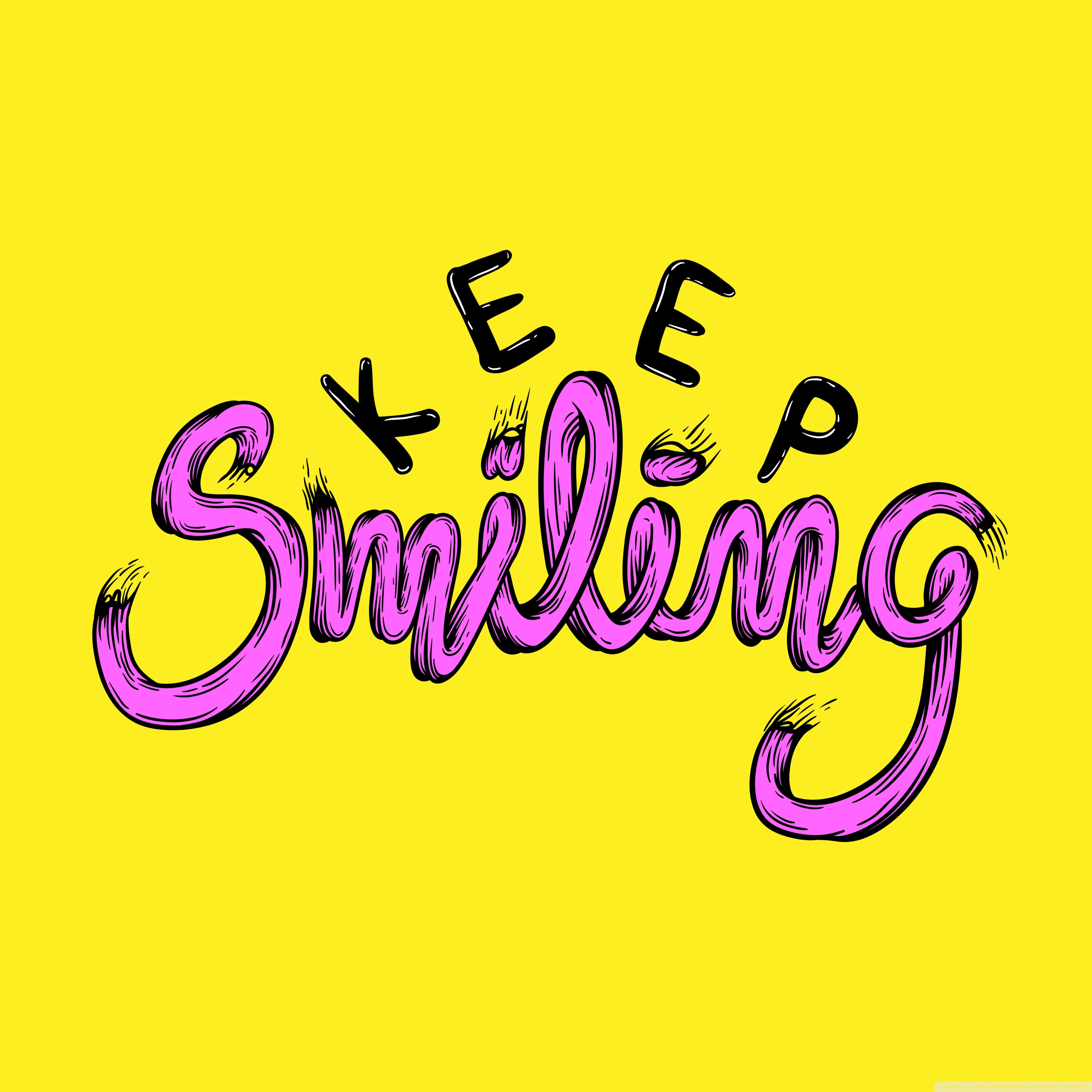 Keep Smiling Ultra HD Desktop Background Wallpaper for 4K UHD TV, Widescreen & UltraWide Desktop & Laptop, Tablet