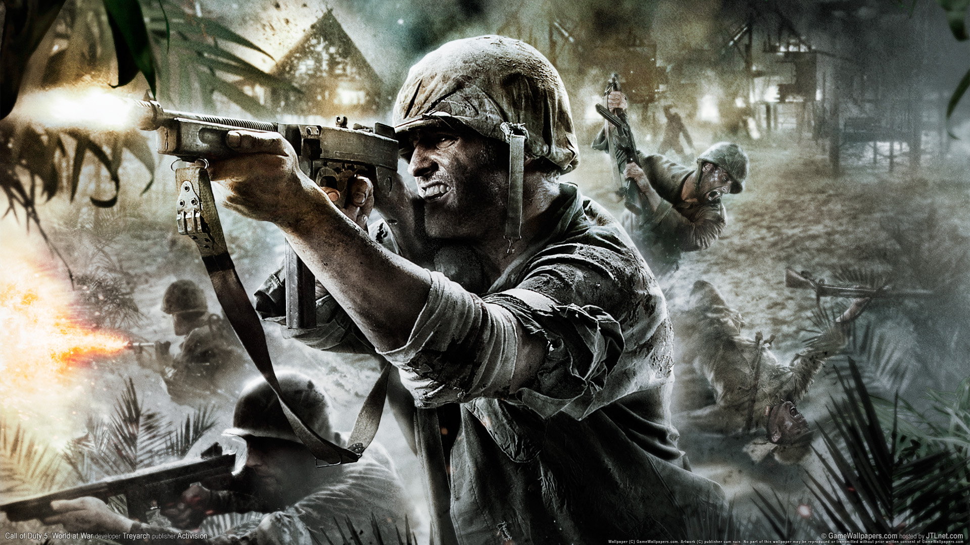 Free download Call of Duty World at War Art [1920x1080] for your Desktop, Mobile & Tablet. Explore World War 1 Wallpaper. Cool War Wallpaper, War Wallpaper HD, World War II Wallpaper