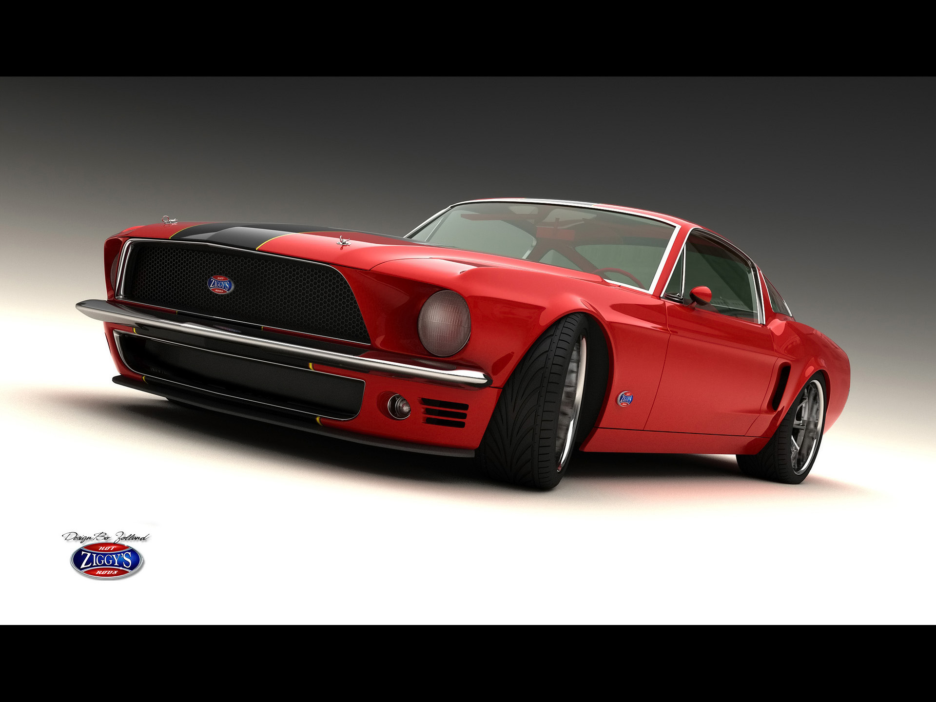Ford Mustang Fastback Vizualtech classic muscle hot rod rods custom lowrider lowriders d wallpaperx1440