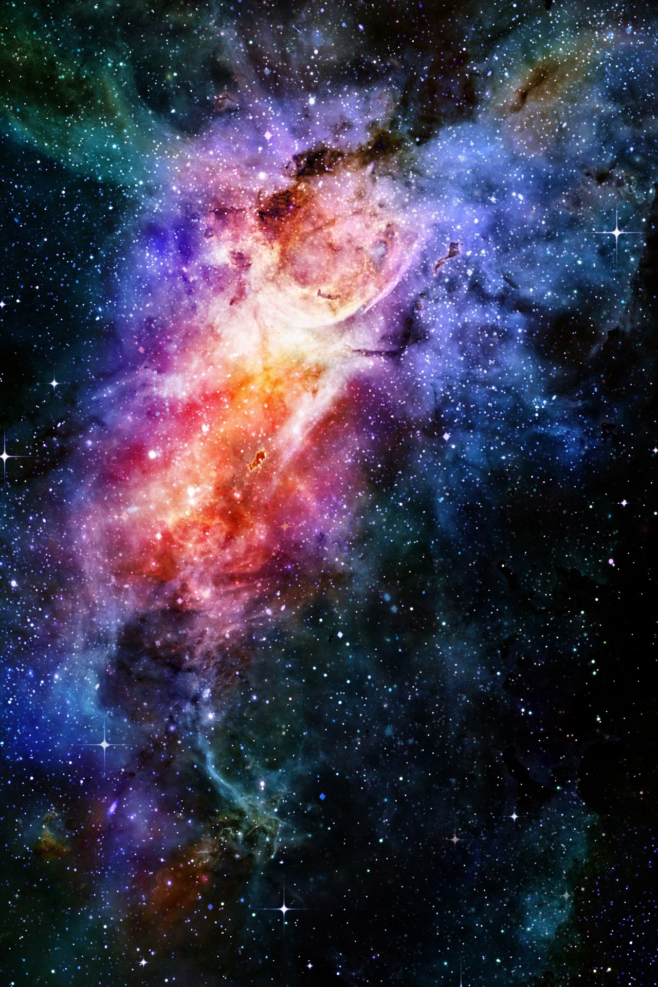 Galaxy background for iphone