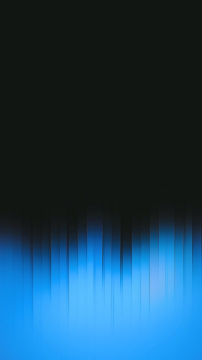 Blue Abstract Dark iPhone 12 Pro Battery Savings Wallpaper