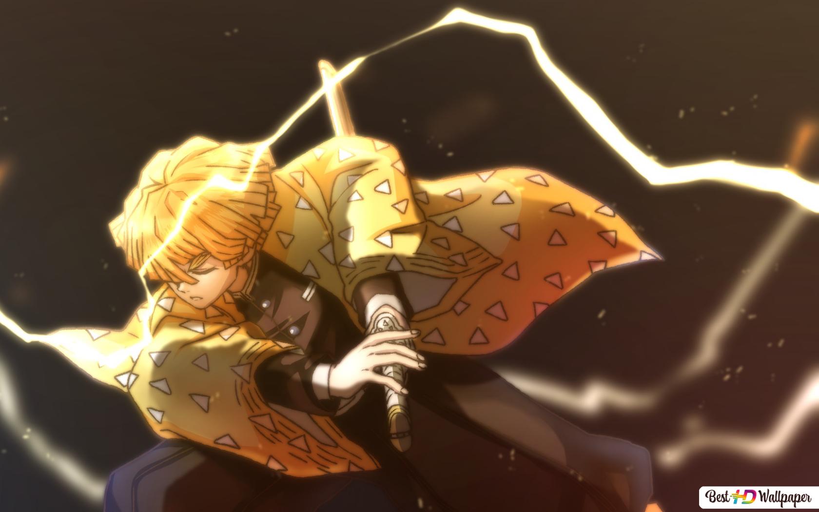 demon slayer zenitsu 14 HD wallpaper download