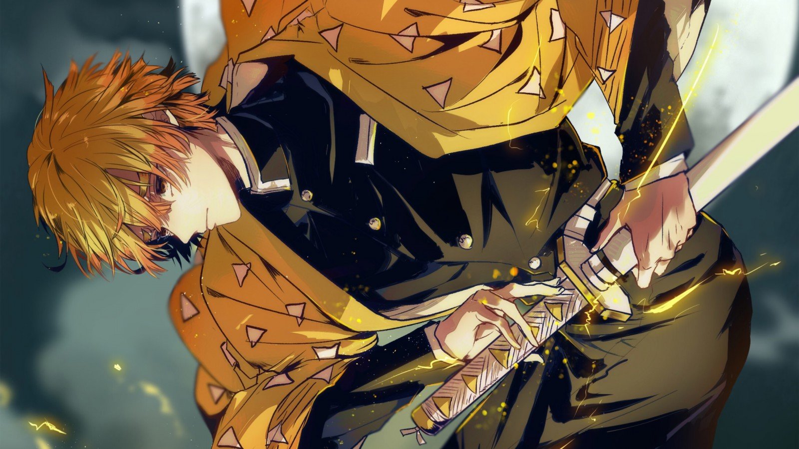 Anime Zenitsu Manga Series HD Desktop Wallpaper 102272