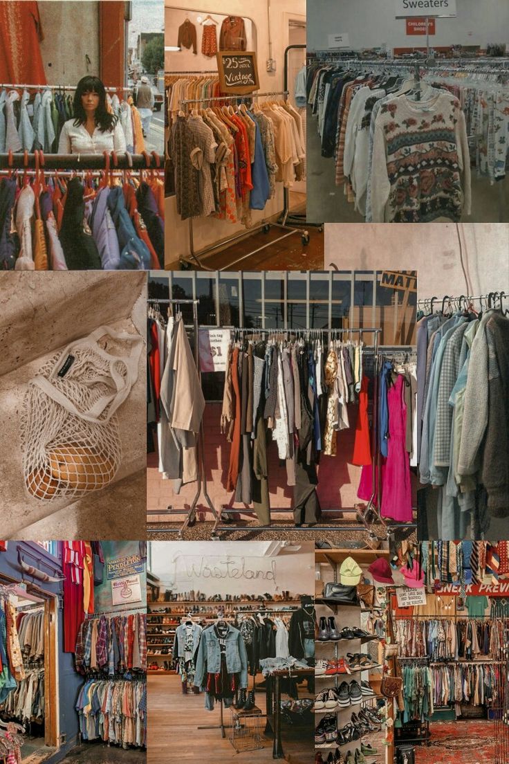 ♡thrift shop wallpaper aesthetic vintage♡. Thrift shopping, Thrifting, Fashion logo design