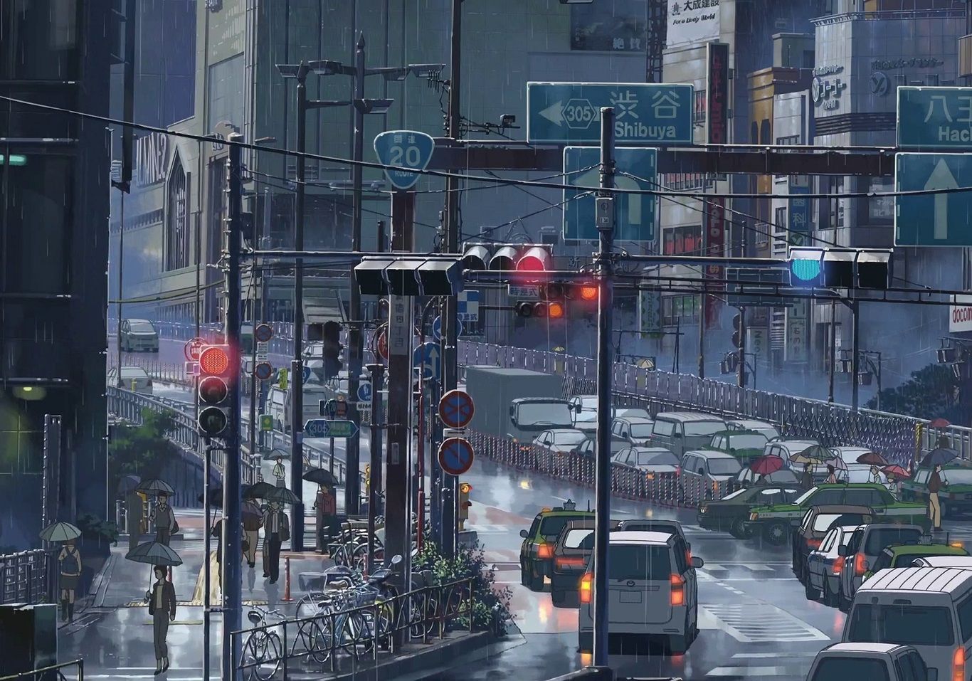 Japan Anime City Wallpaper