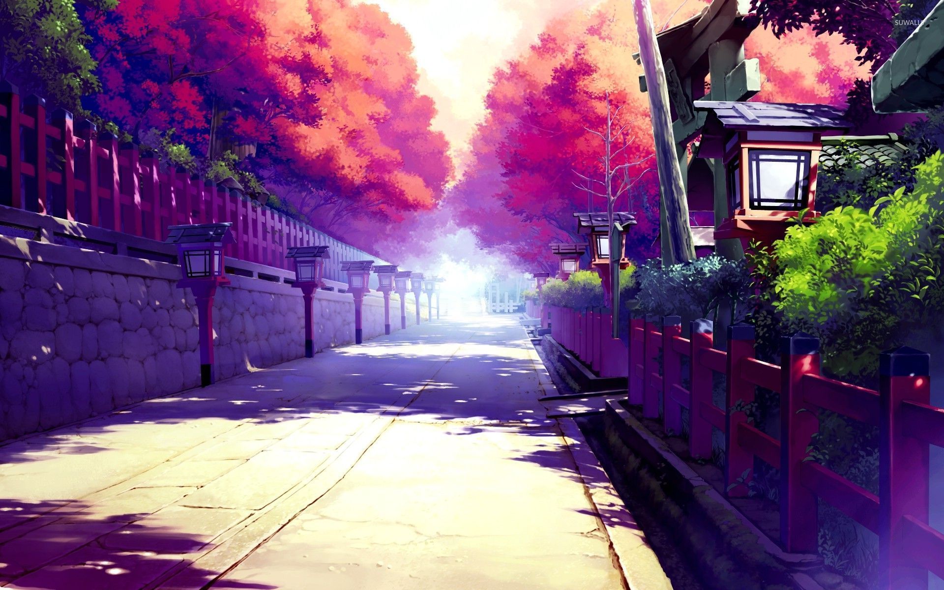 Anime Street Wallpaper