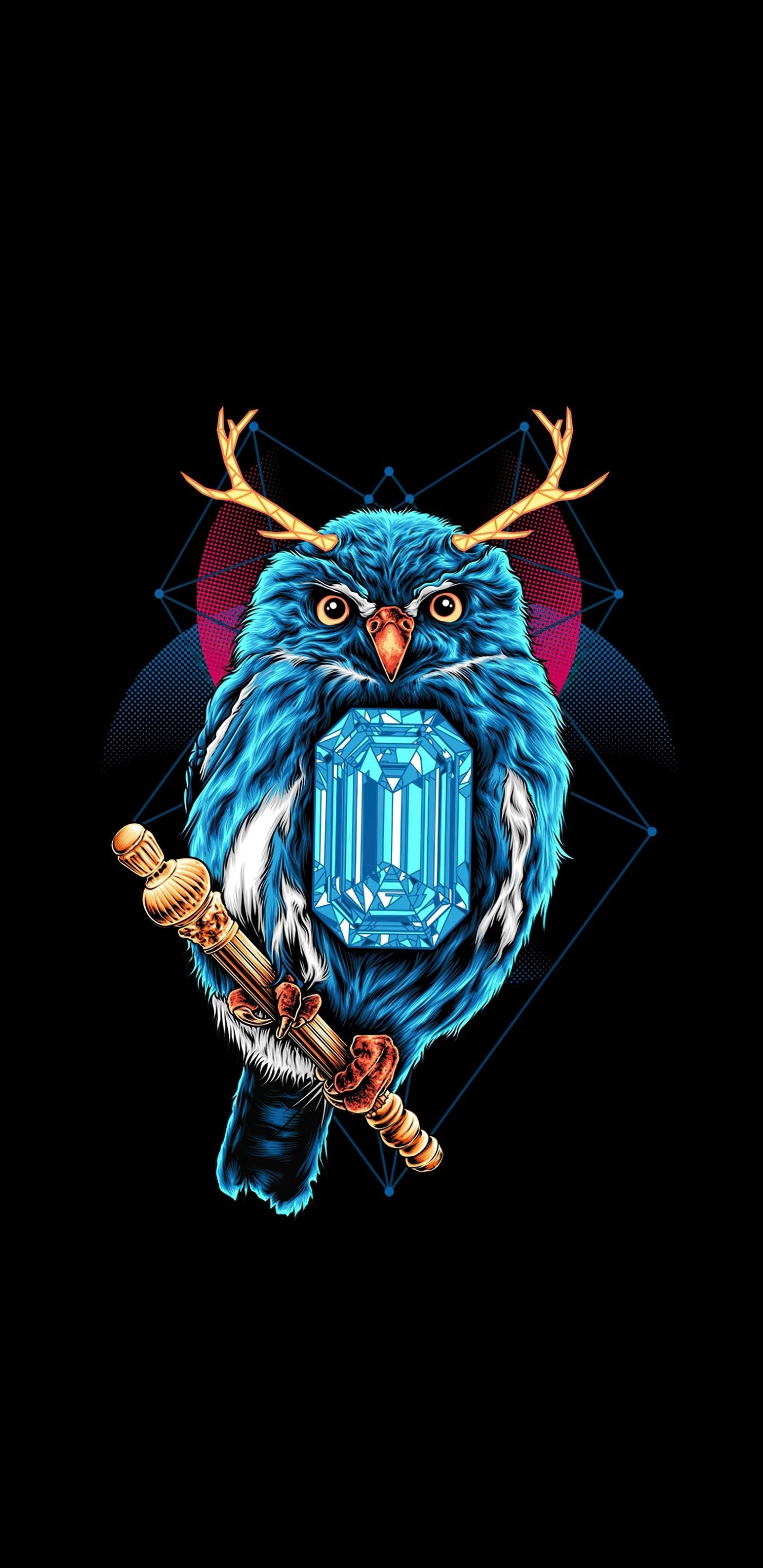 Blue Owl Wallpapers Wallpaper Cave