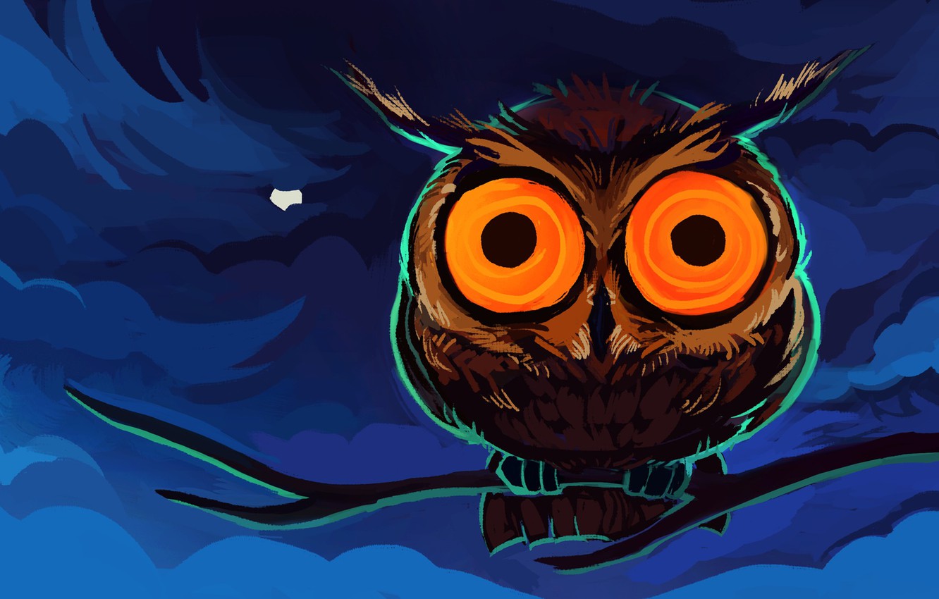 Blue Owl Wallpapers - Wallpaper Cave