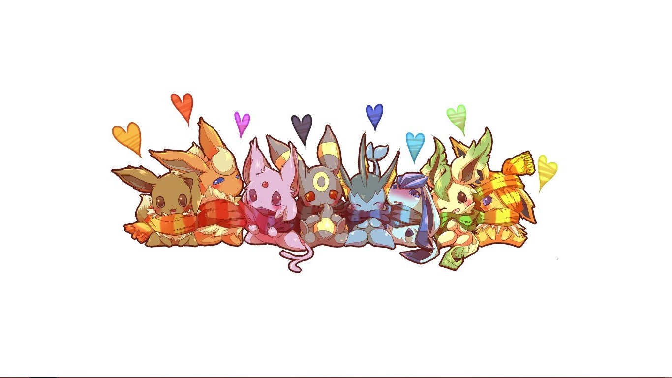 cute eeveelution wallpaper