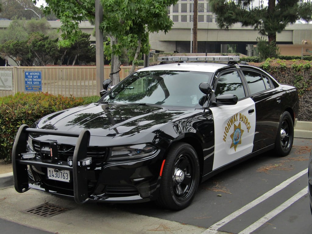 CHP. California Highway Patrol Dodge Charger at Culver City