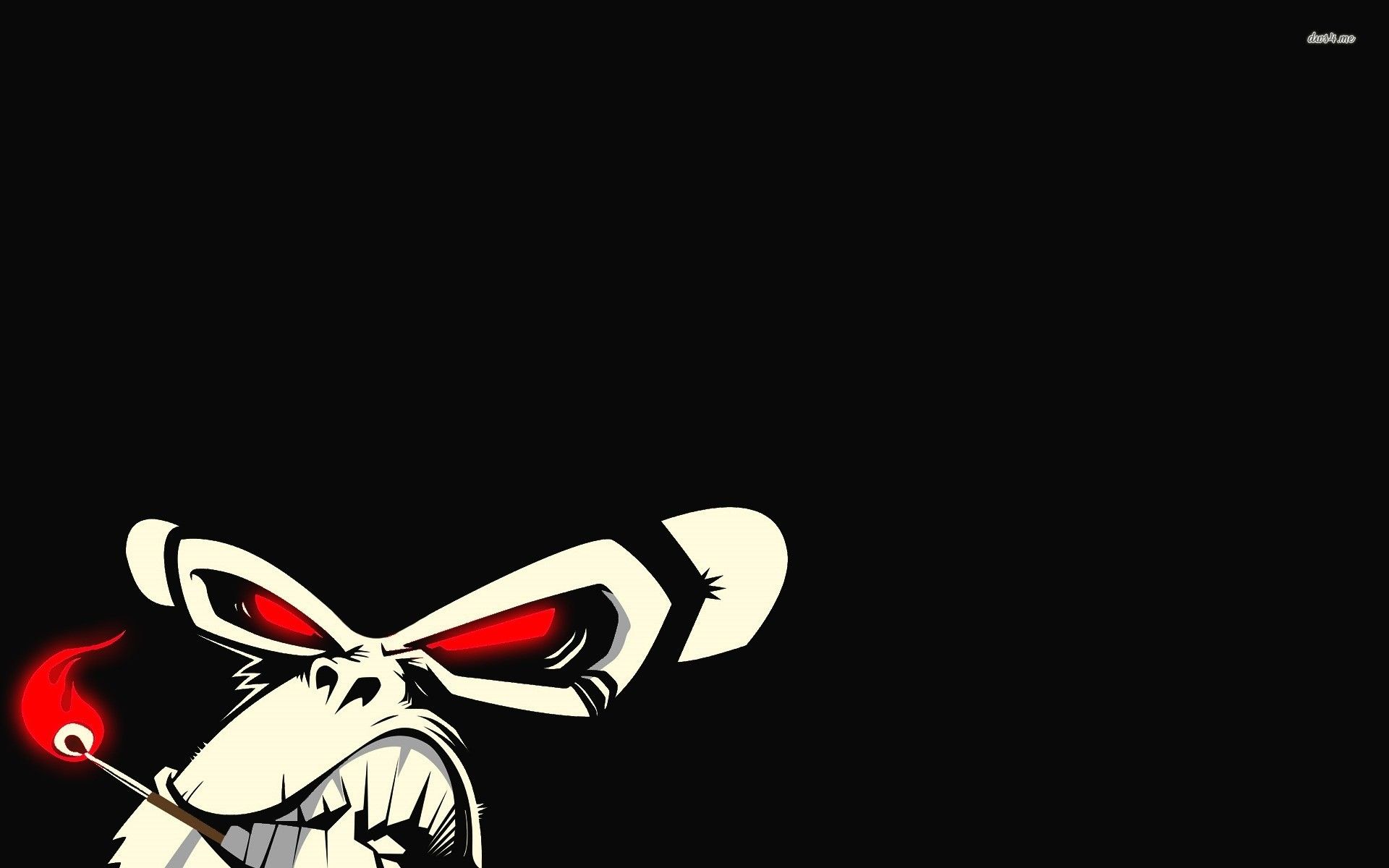 Evil Monkey Wallpaper