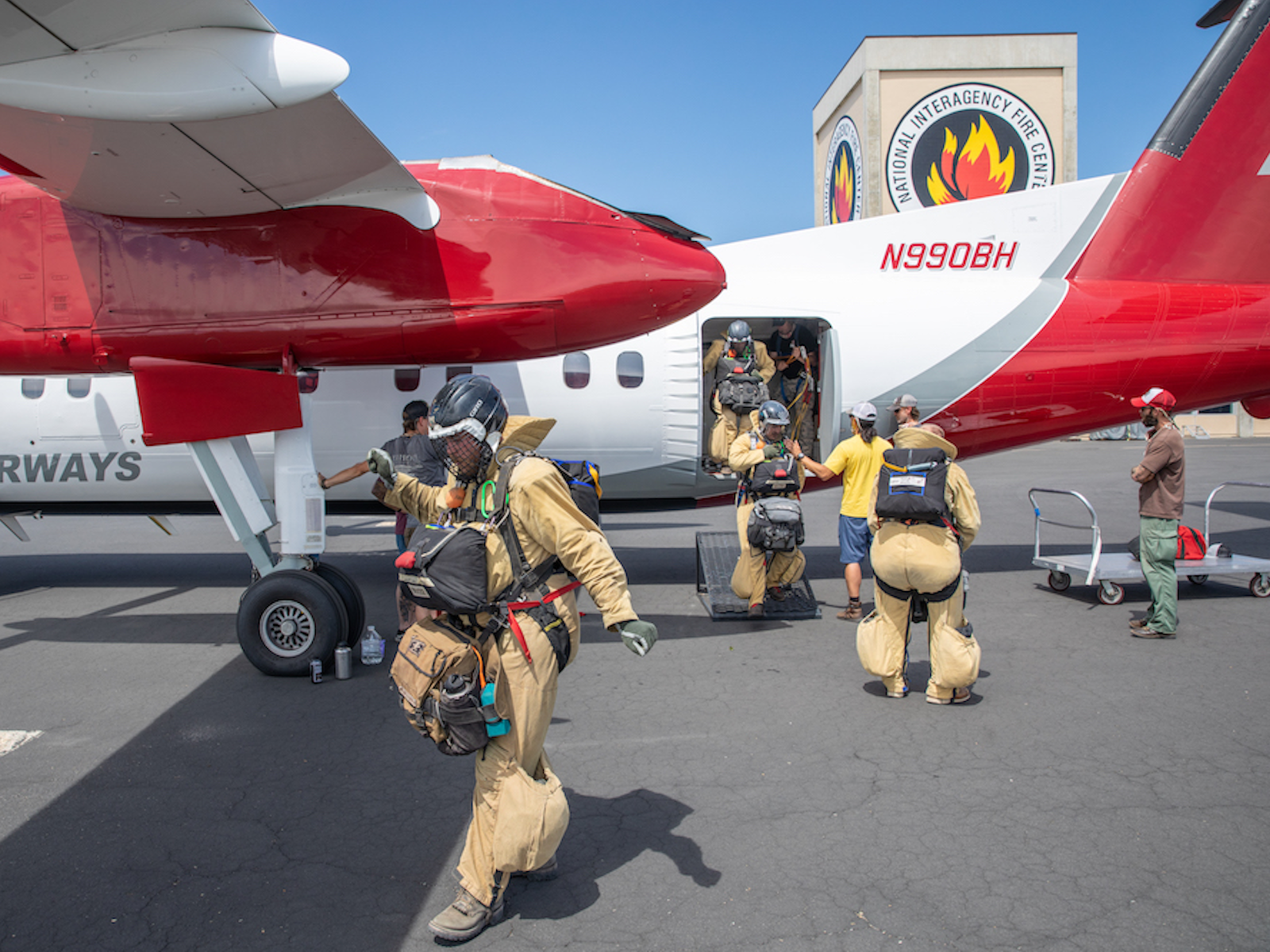 Smokejumper Aircraft. National Interagency Fire Center