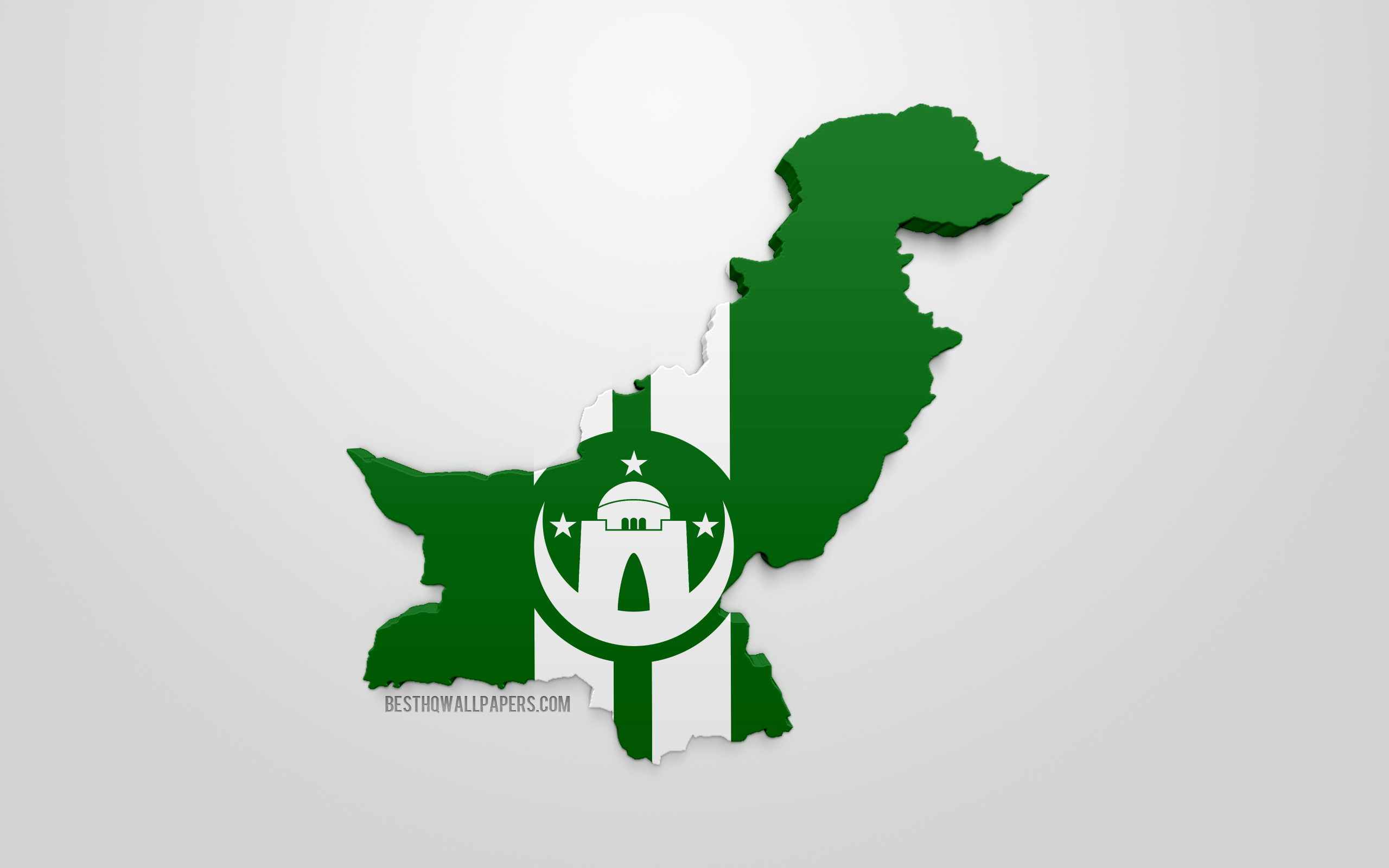 Download wallpaper Karachi map silhouette, 3D flag of Karachi, 3D art, Karachi 3D flag, Karachi, Pakistan, Flag of Karachi, geography, Karachi 3D map silhouette for desktop with resolution 2560x1600. High Quality HD