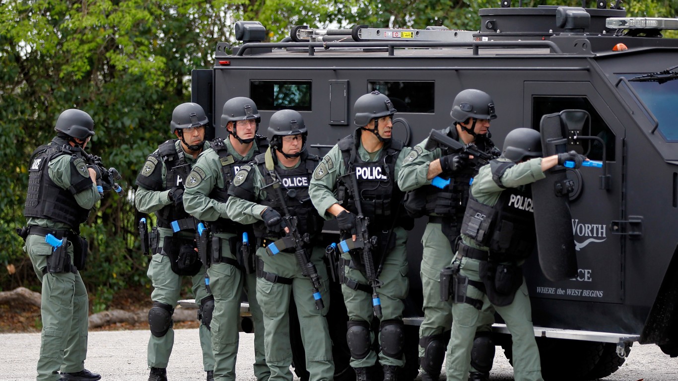 How Much Money Goes To Police Departments In America's Largest Cities