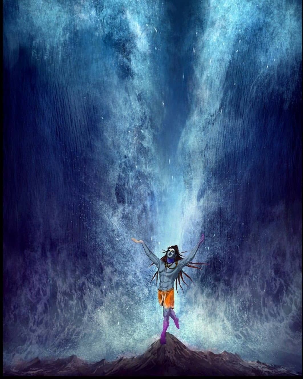 Cosmic Shiva 4K Wallpaper