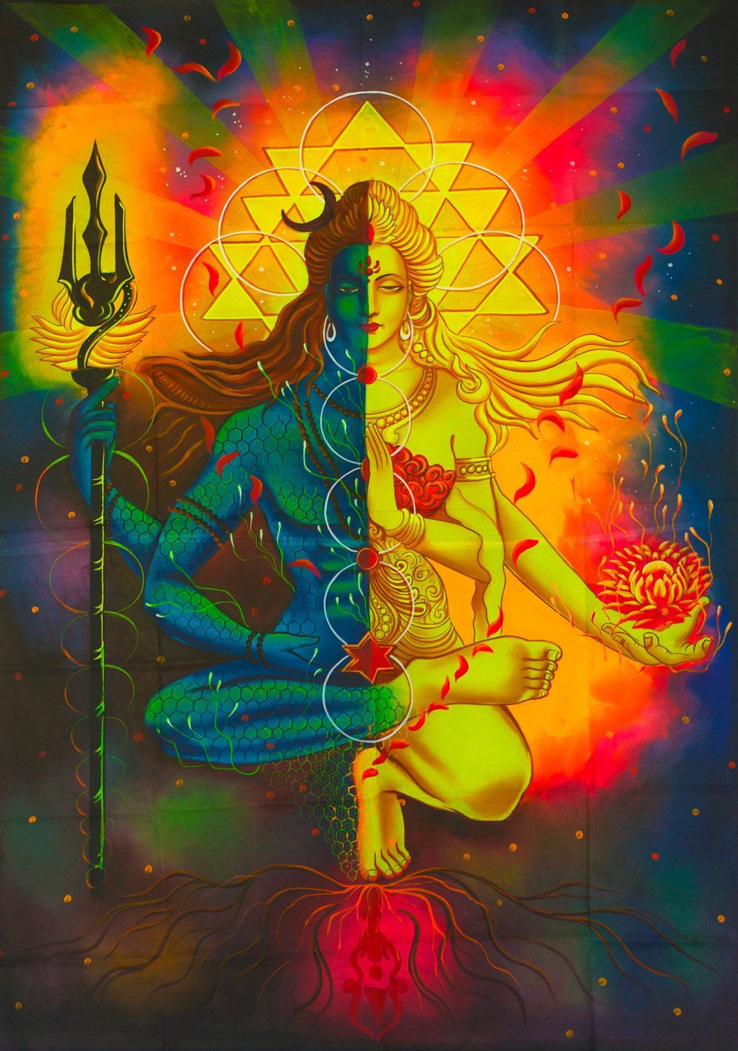 Psychedelic Shiva Wallpaper Free Psychedelic Shiva Background