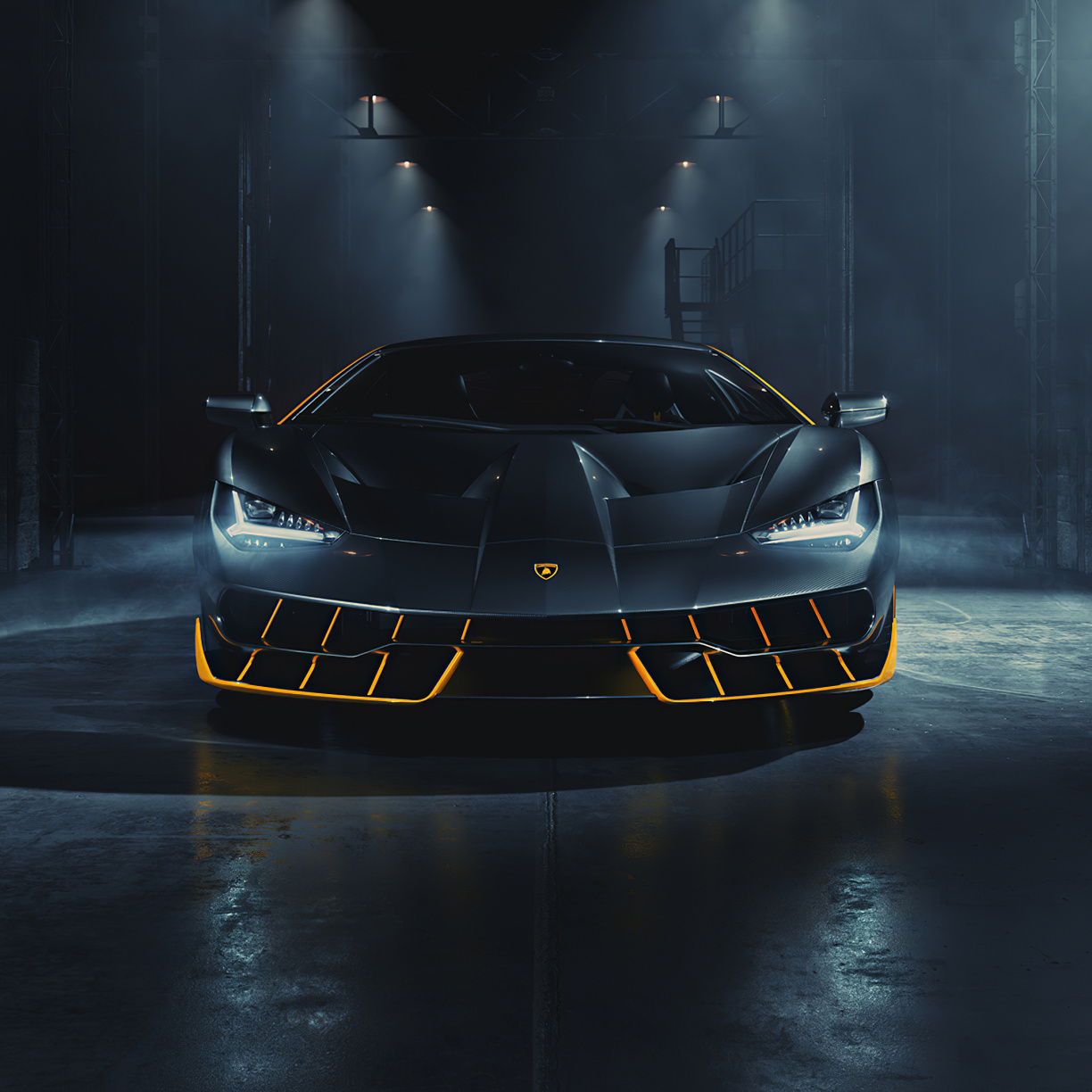 Lamborghini Centenario, Front View Wallpaper, 3840x HD Image, Picture, A43faec0