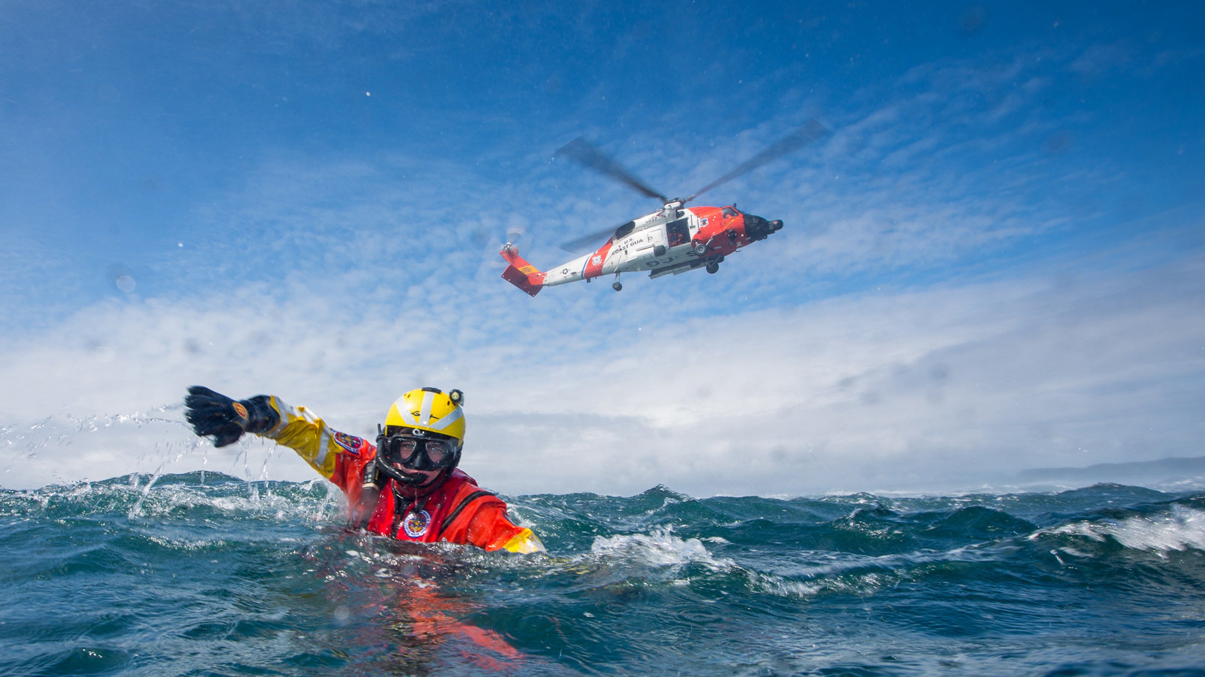 In the Water with the Elite Rescuers of the U.S. Coast Guard