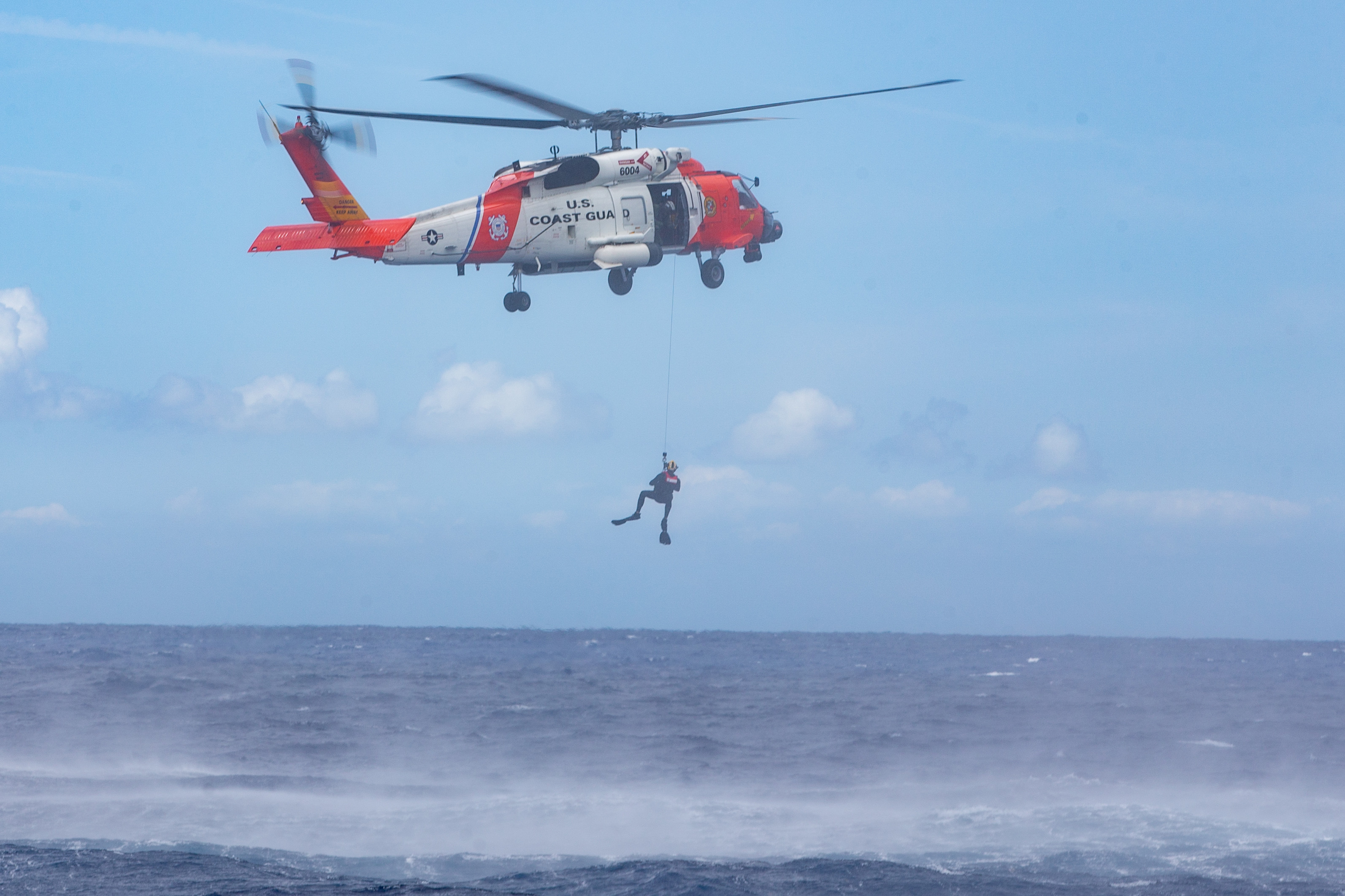 Joint Coast Guard Military Search And Rescue Exercise In Mid Atlantic Tuesday