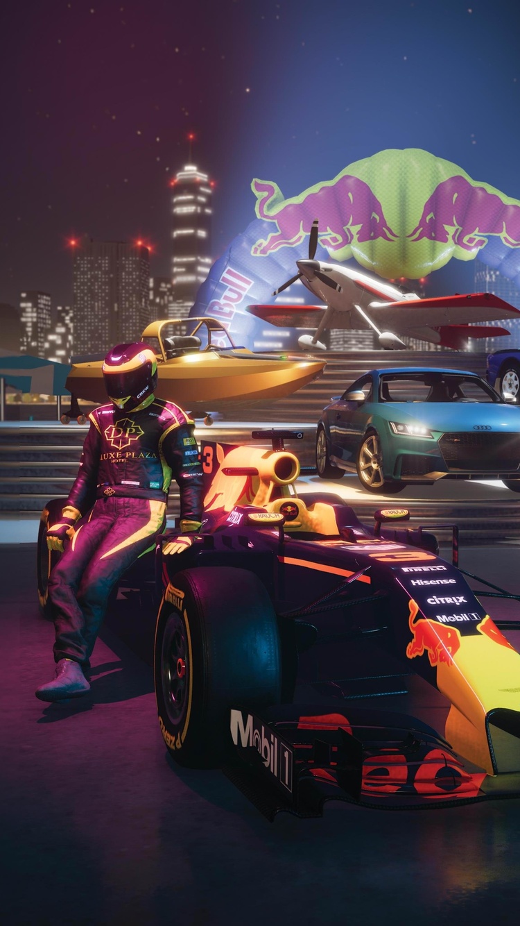 The Crew 2 Redbull 4k iPhone 6, iPhone 6S, iPhone 7 HD 4k Wallpaper, Image, Background, Photo and Picture