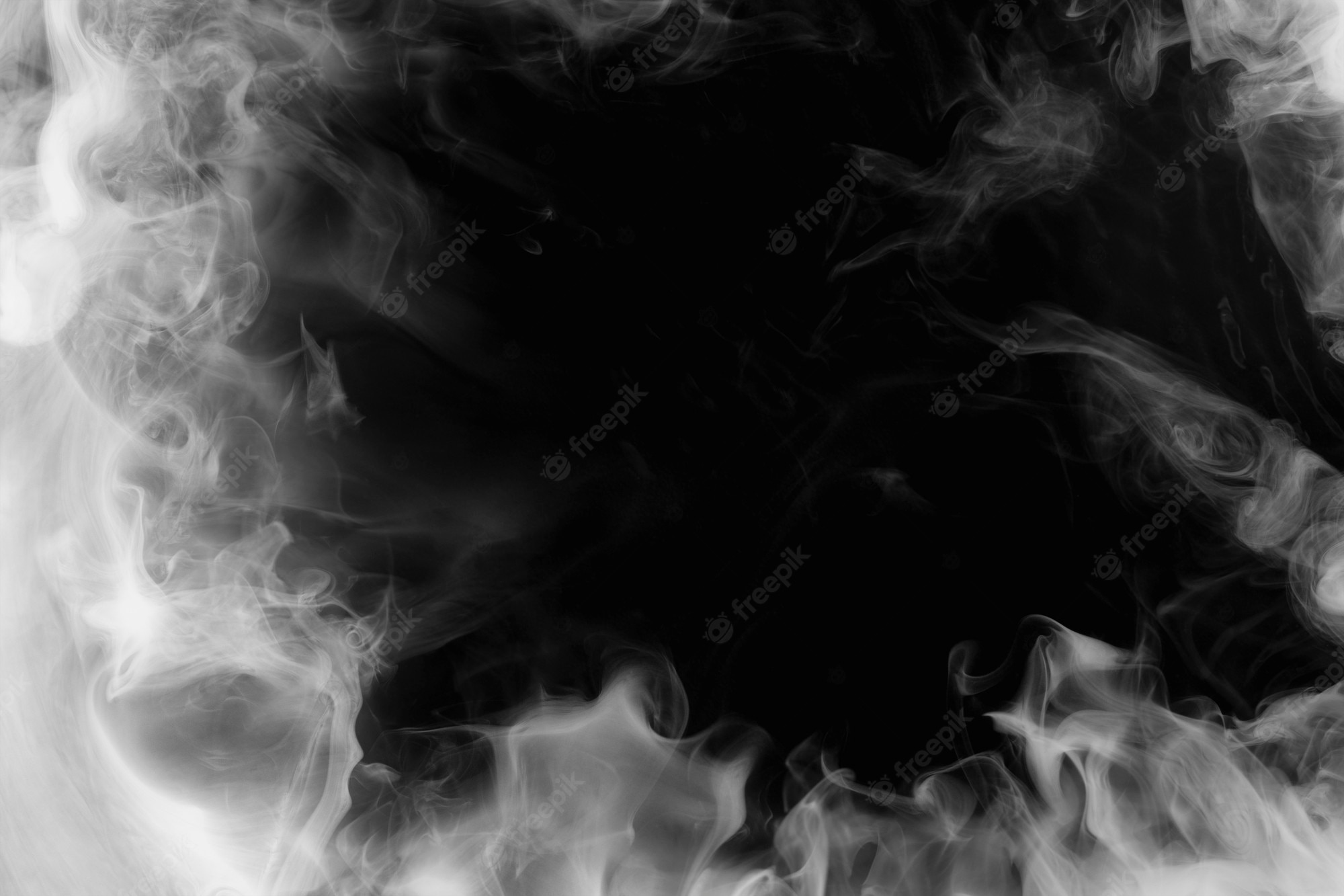 Free Photo. White smoke wallpaper abstract desktop background