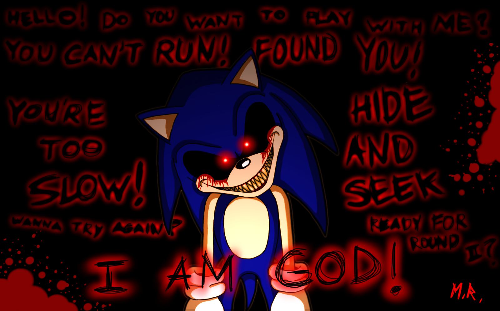 Sonic Exe Wallpaper Free Sonic Exe Background
