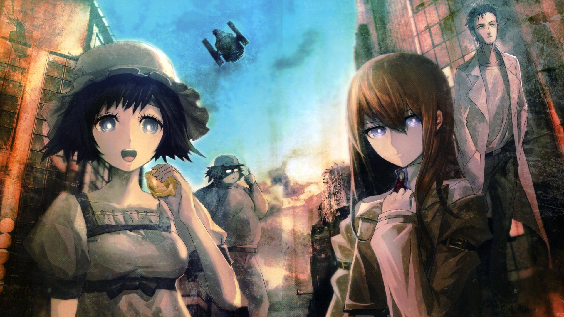 Steins Gate Visual Novel Art