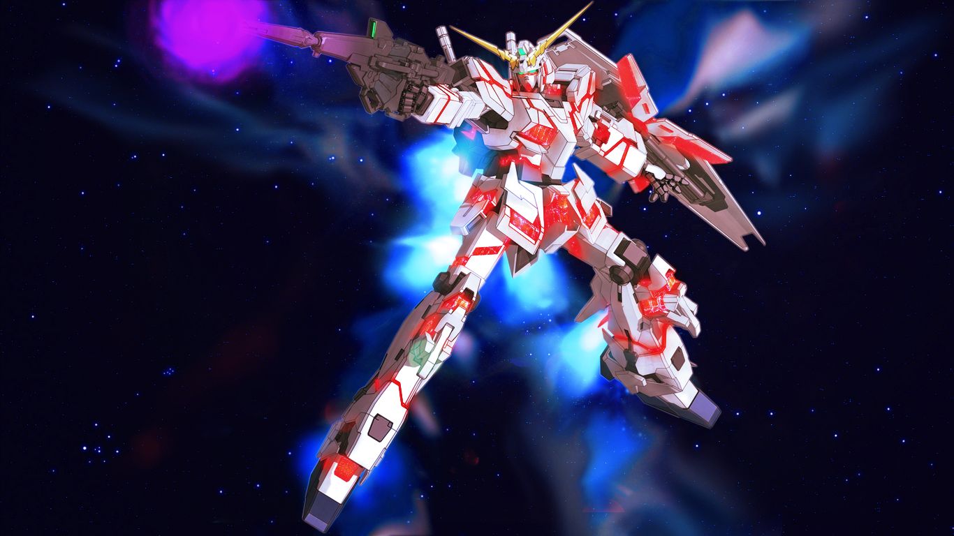 Mobile Suit Gundam Unicorn Wallpaper: Unicorn Gundam Destroy Mode
