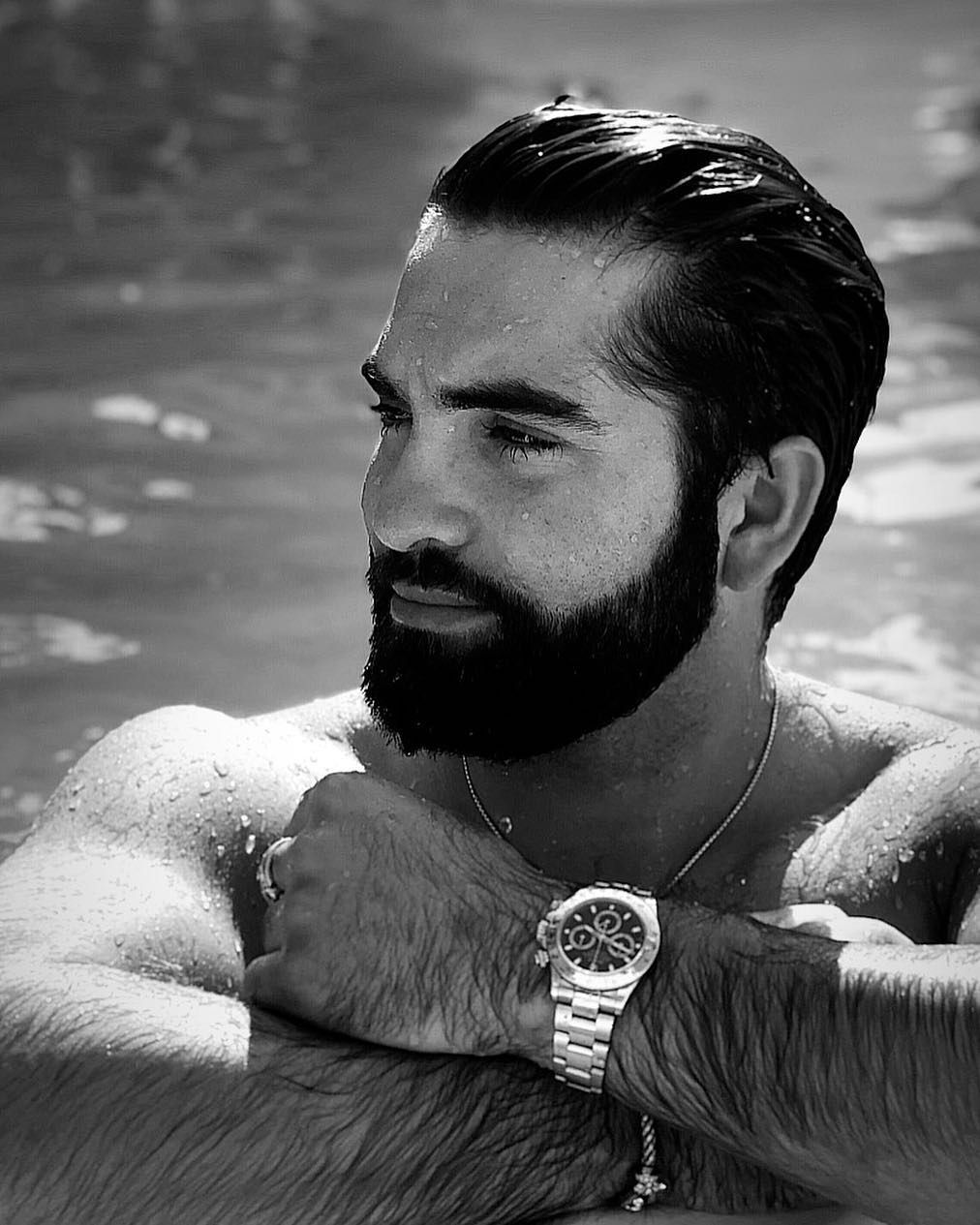 Publication Instagram par Kendji Girac • 8 Juil. 2018 à 6 :19 UTC. bearded men, Hairy arms, Hairy chested men